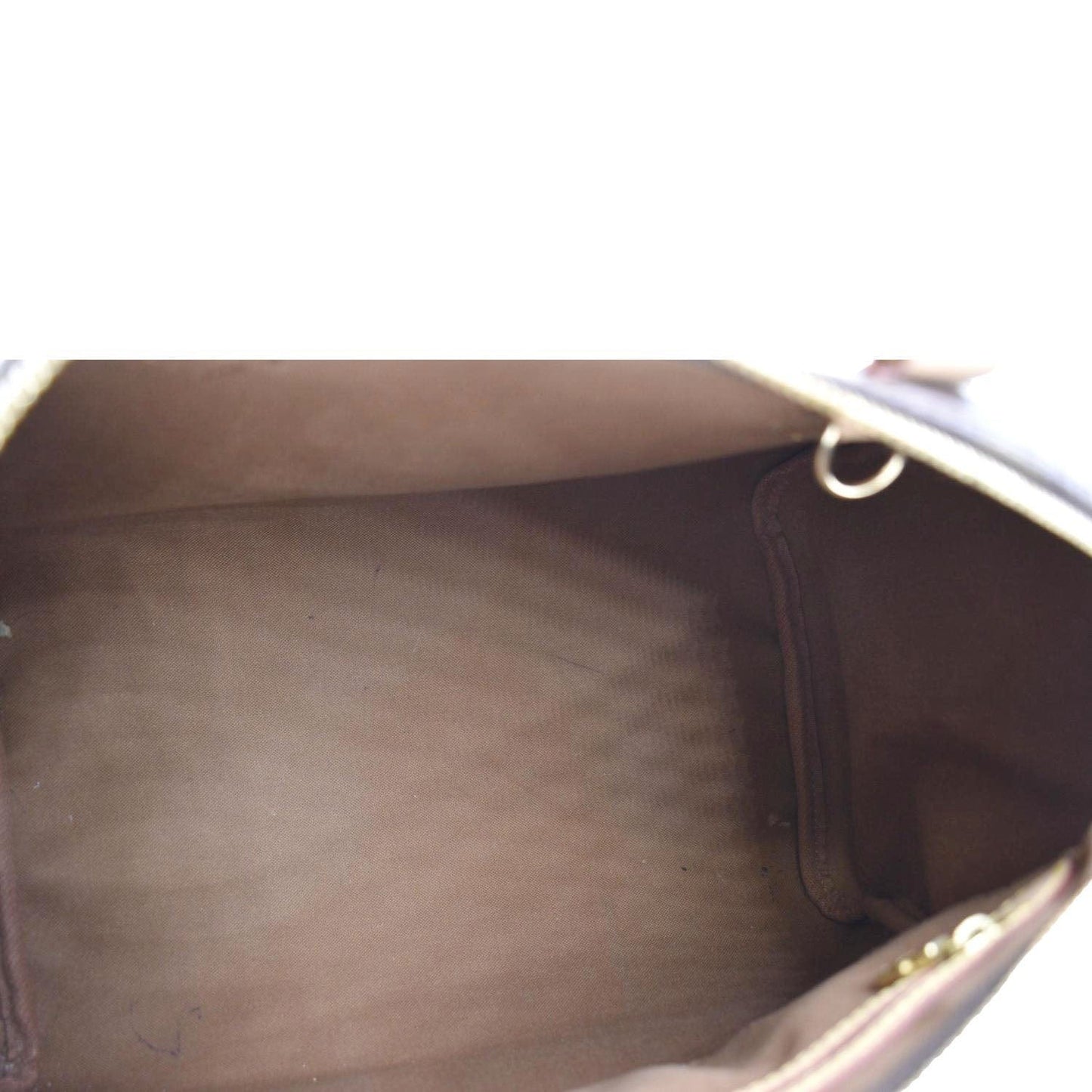 LOUIS VUITTON Speedy 30 Monogram Canvas Satchel Bag Brown