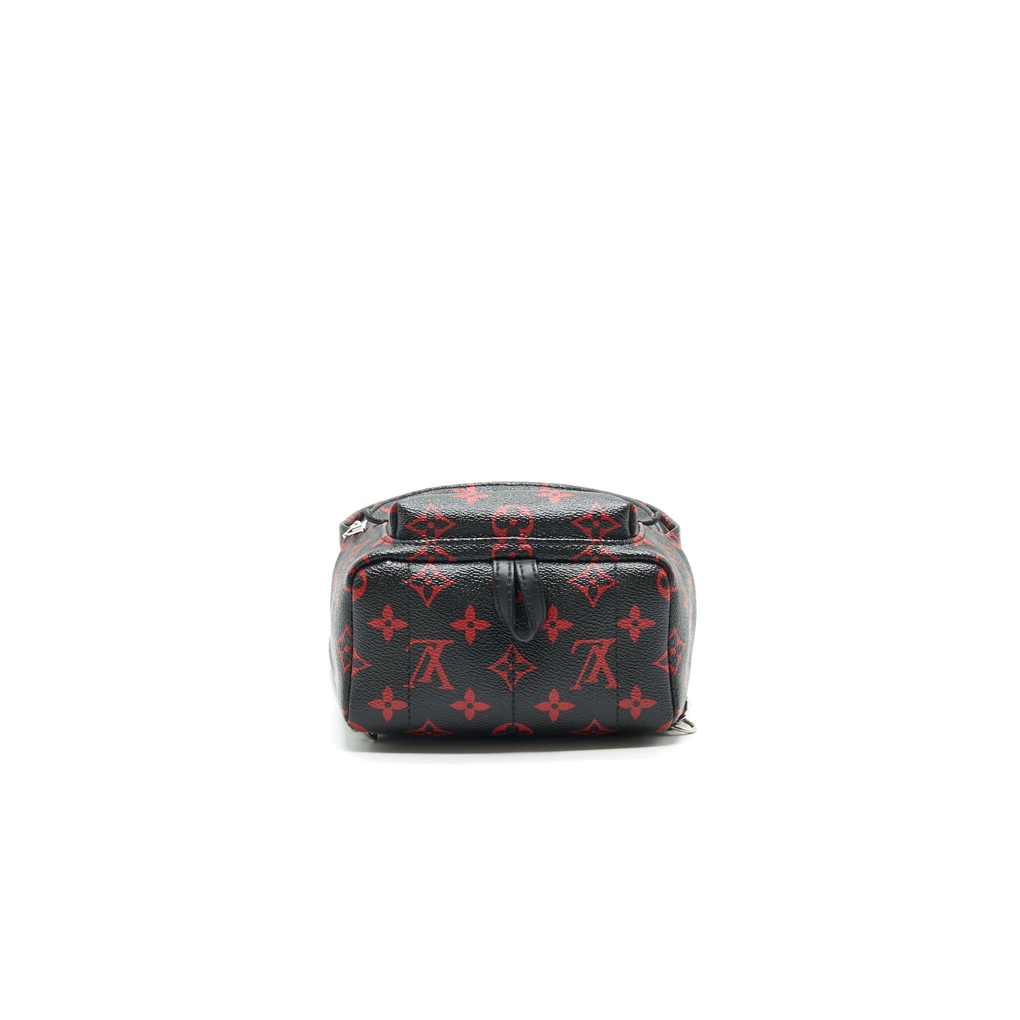 Louis Vuitton Palm Springs Mini Backpack in Black and Red