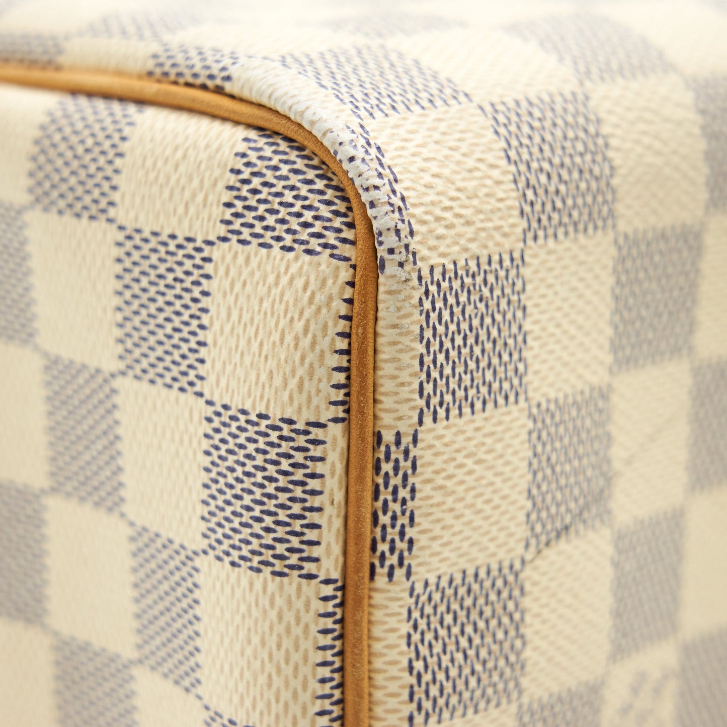 LOUIS VUITTON SPEEDY 25 DAMIER AZUR CANVAS HANDBAG