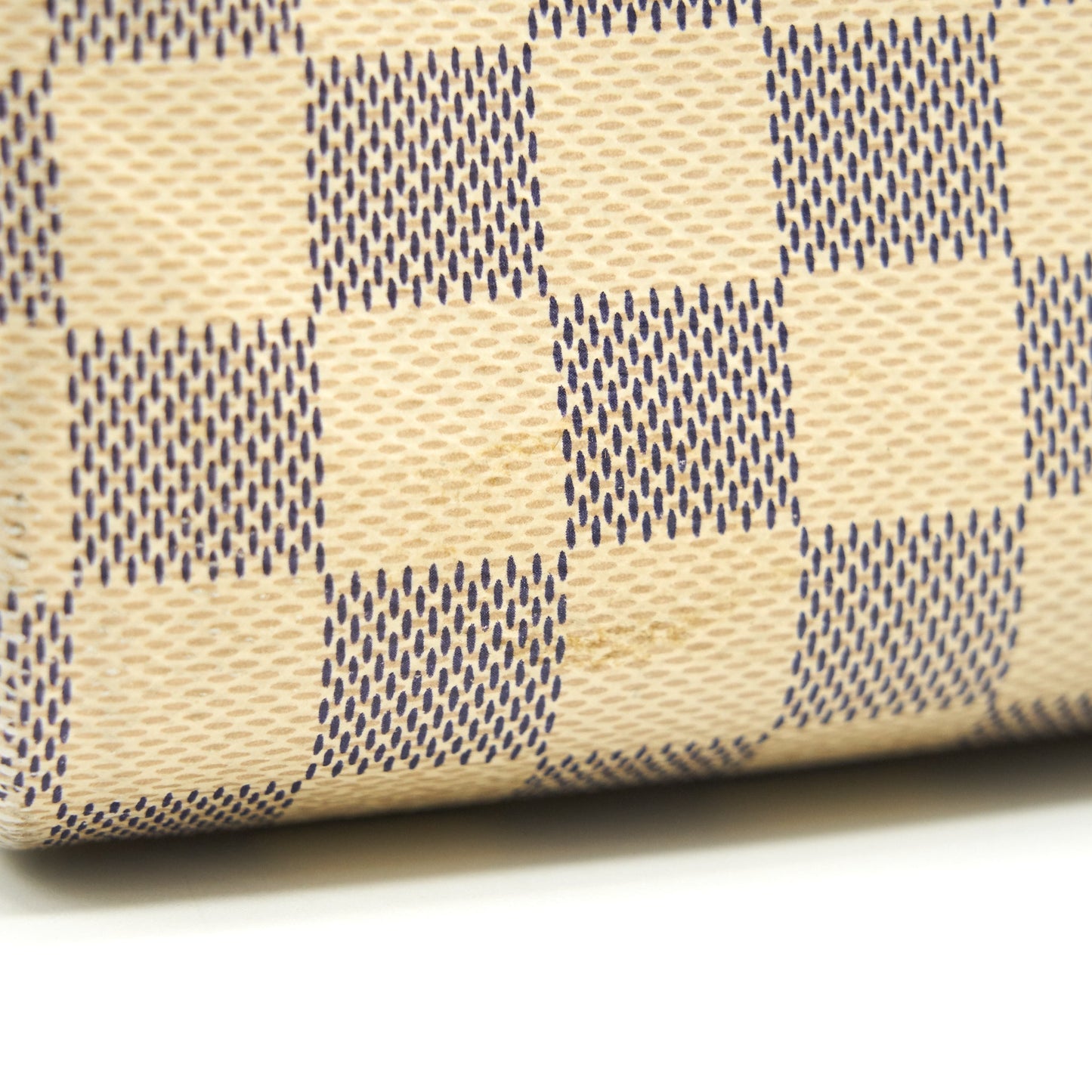 LOUIS VUITTON SPEEDY 25 DAMIER AZUR CANVAS HANDBAG