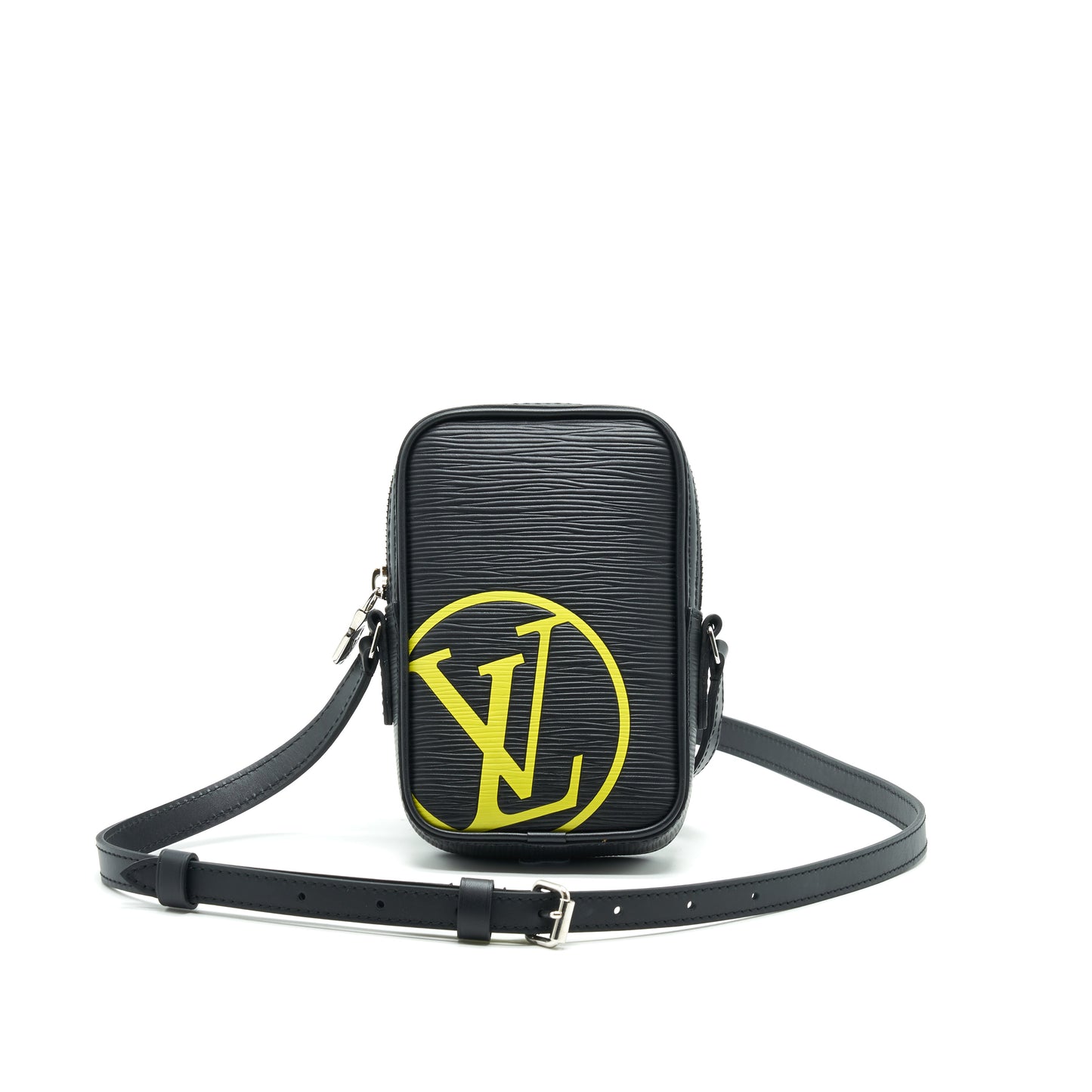 Louis Vuitton Mini Crossbody Purse Epi Leathe Black