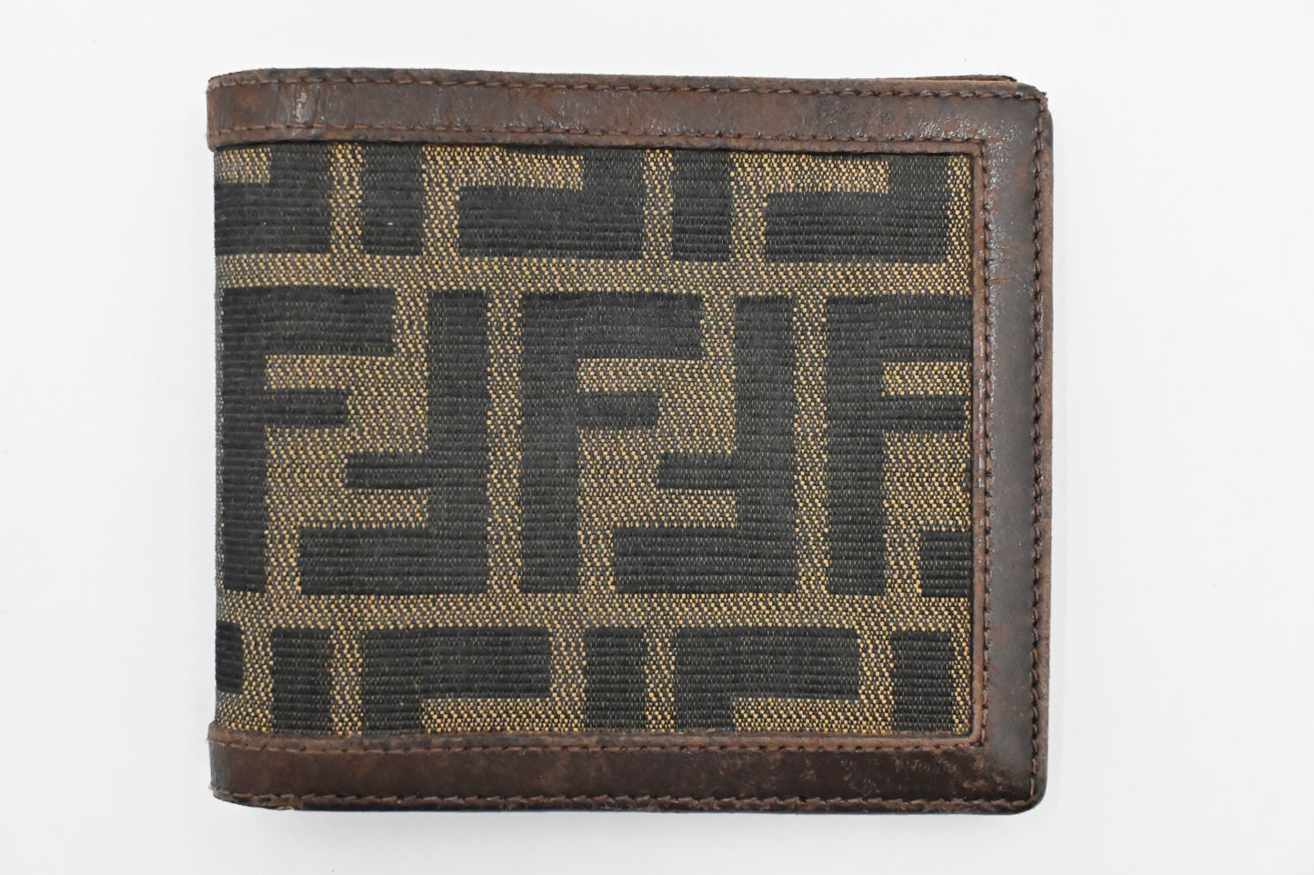 Fendi Bifold Wallet in Zucca Canvas
