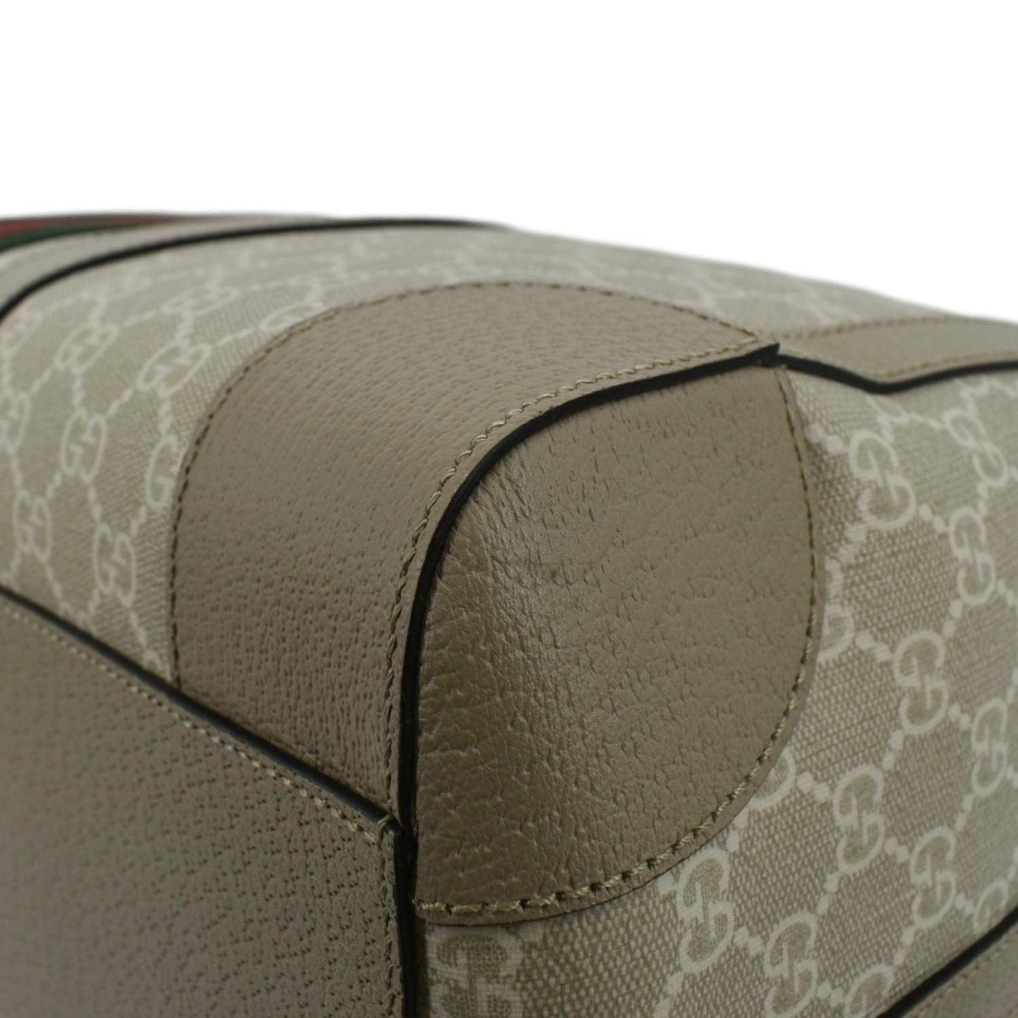 GUCCI Ophidia GG Supreme Canvas Duffle Bag Beige 681295