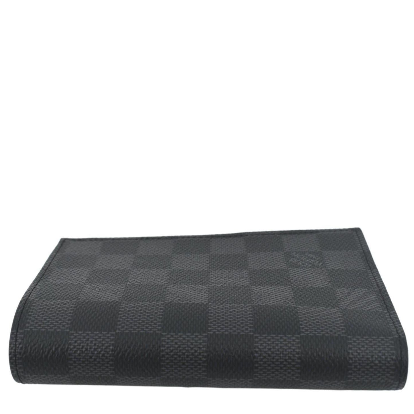 LOUIS VUITTON James Damier Graphite Canvas Wallet Black