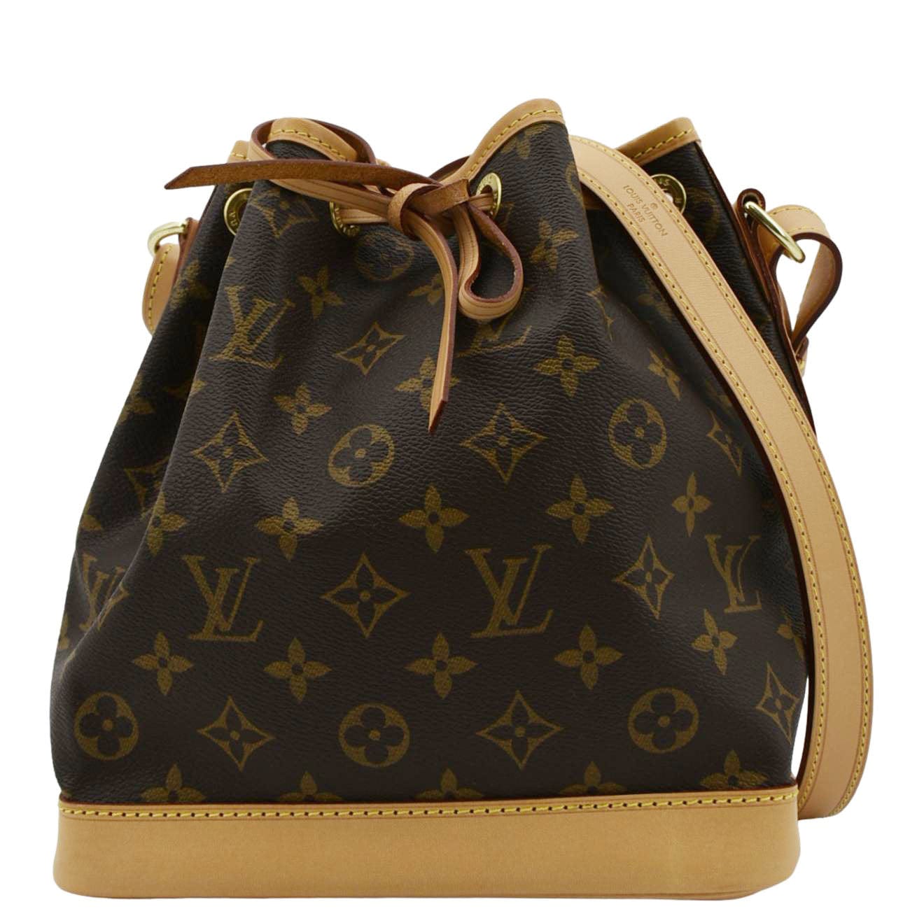 LOUIS VUITTON Noe BB Monogram Canvas Shoulder Bag Brown