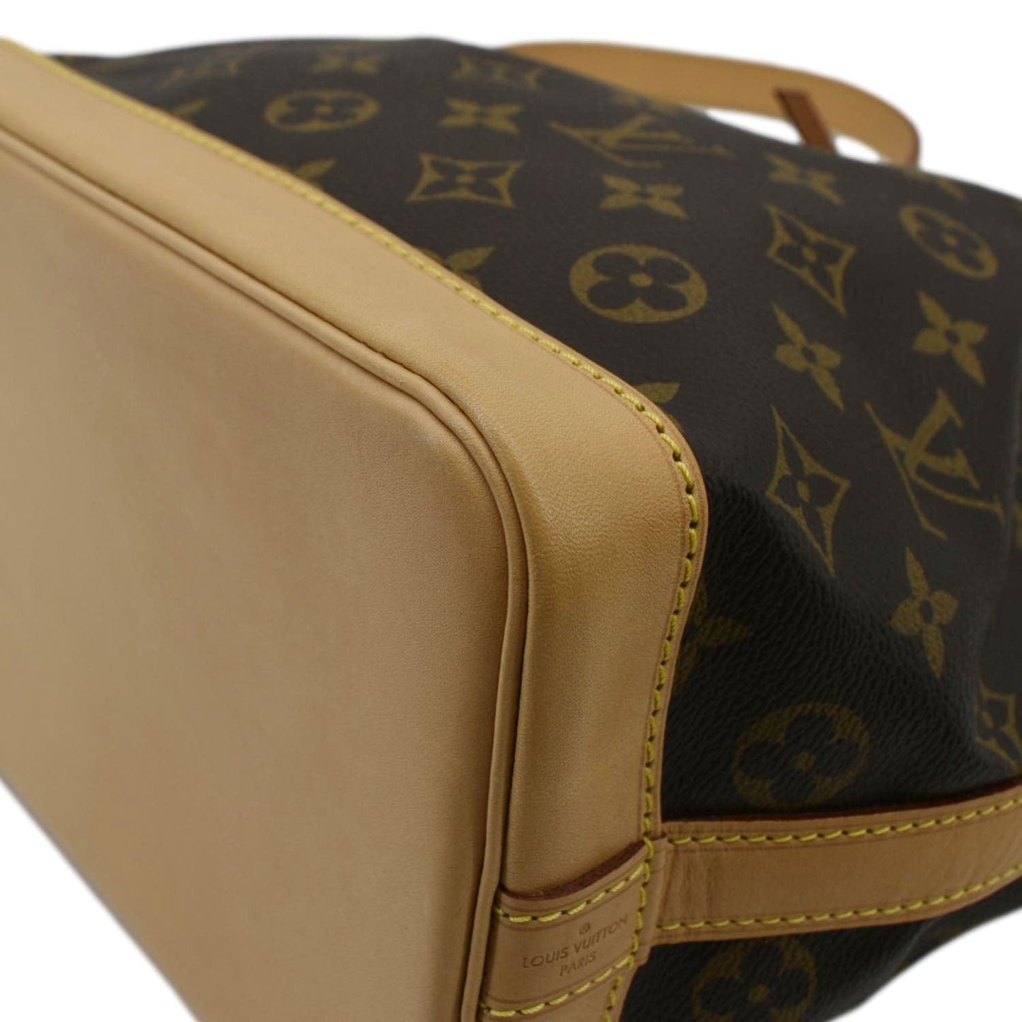 LOUIS VUITTON Noe BB Monogram Canvas Shoulder Bag Brown