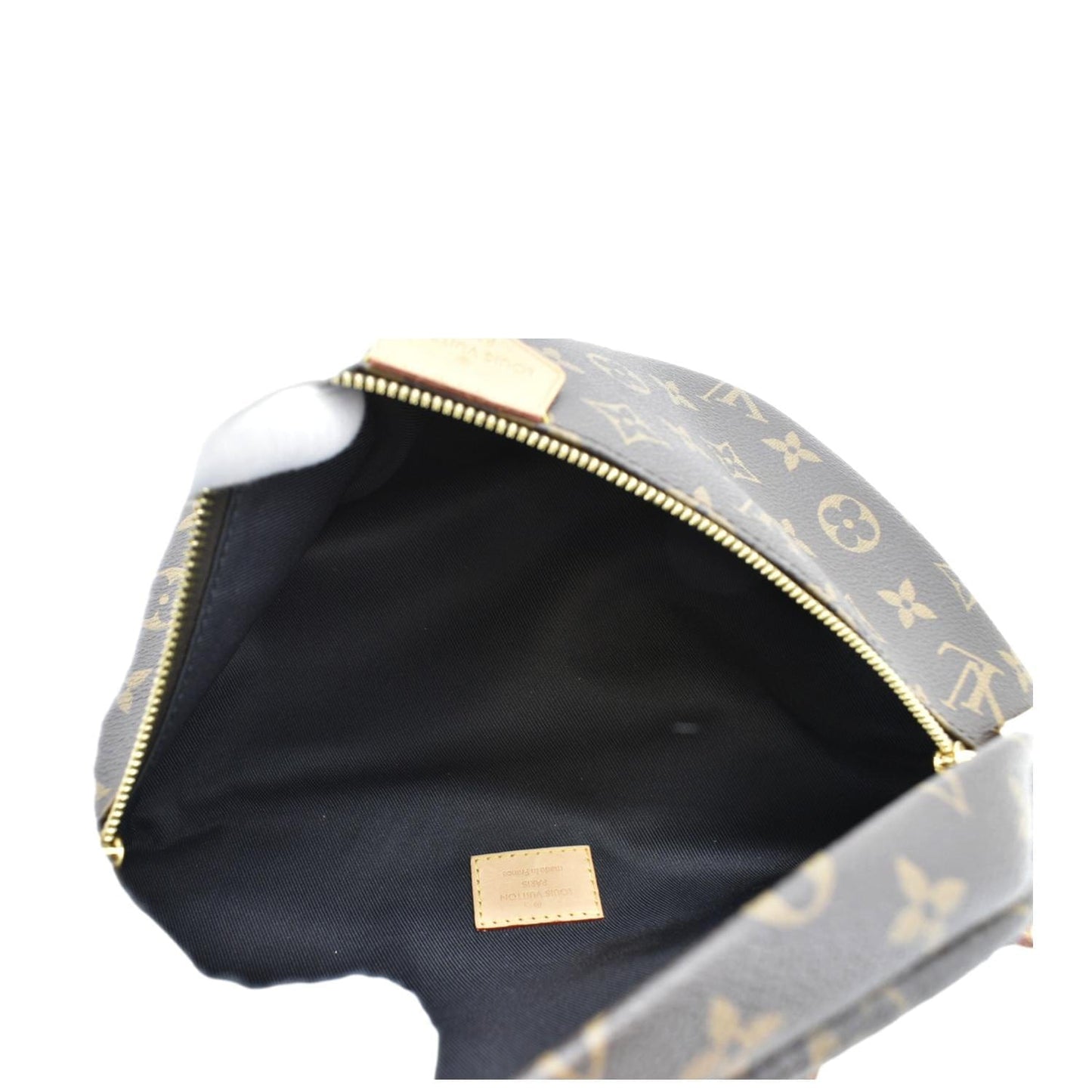 LOUIS VUITTON Monogram Canvas Bumbag Brown