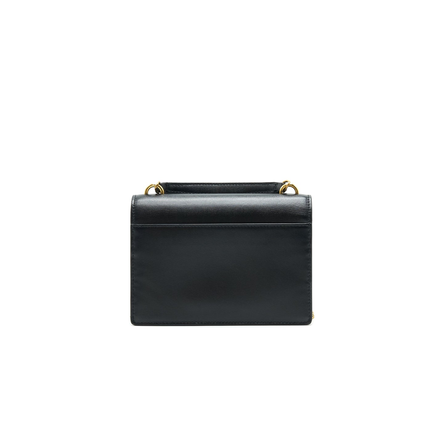 Saint Laurrnt Sunset Chain Wallet Black GHW
