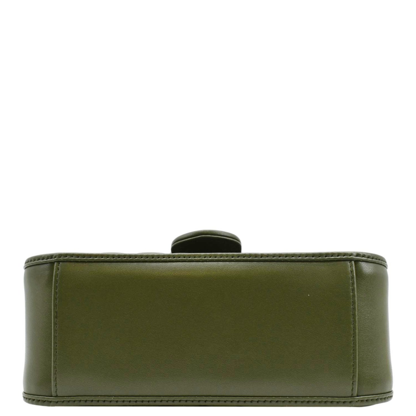 GUCCI GG Marmont Mini Top Handle Crossbody Bag Olive 583571