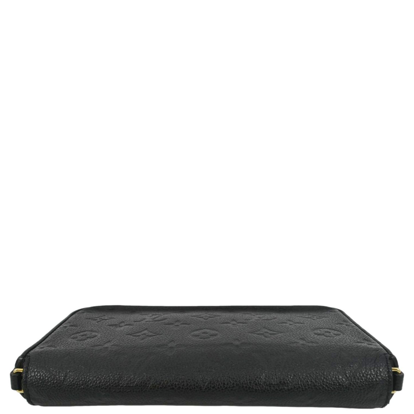 LOUIS VUITTON Felicie Monogram Empreinte Pochette Crossbody Bag Black