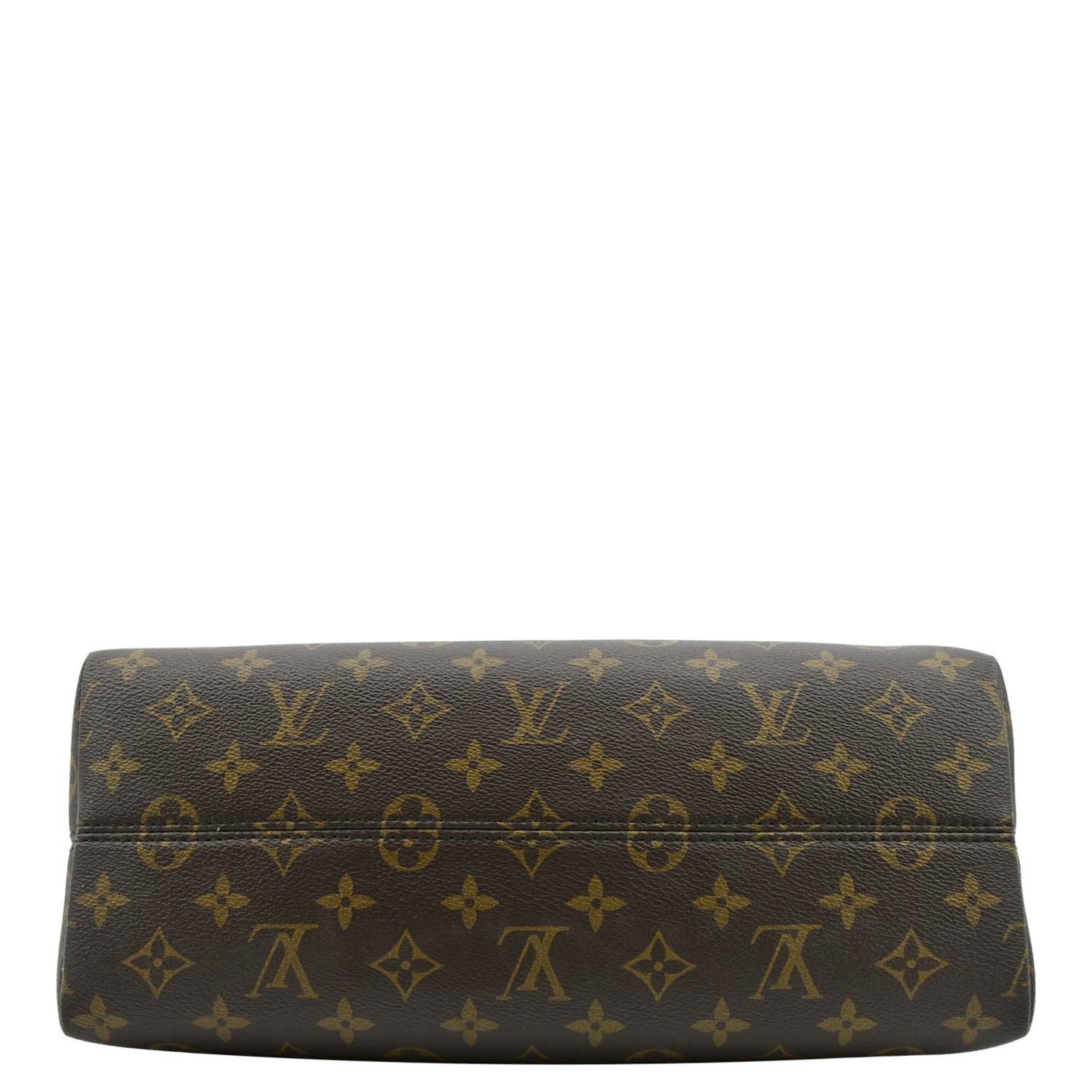 LOUIS VUITTON Boetie MM Monogram Canvas Shoulder Bag Brown