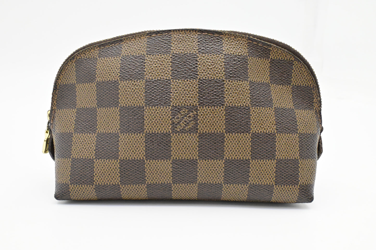 Louis Vuitton Pochette Cosmetique in Damier Ebene Canvas