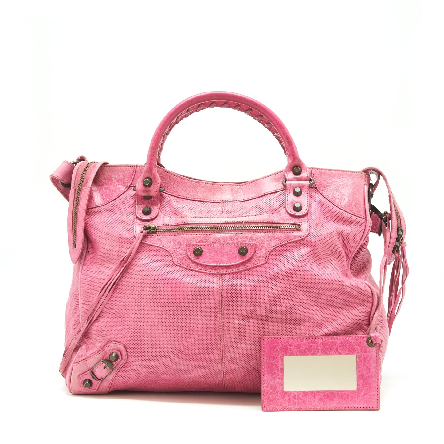 Balenciaga Large Tote Purse Pink