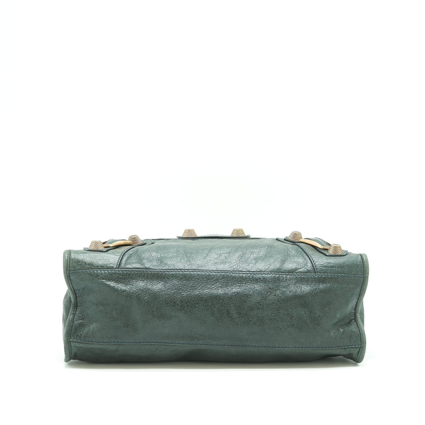 Balenciaga Tote Purse Dark Grey with Giant stud hardware