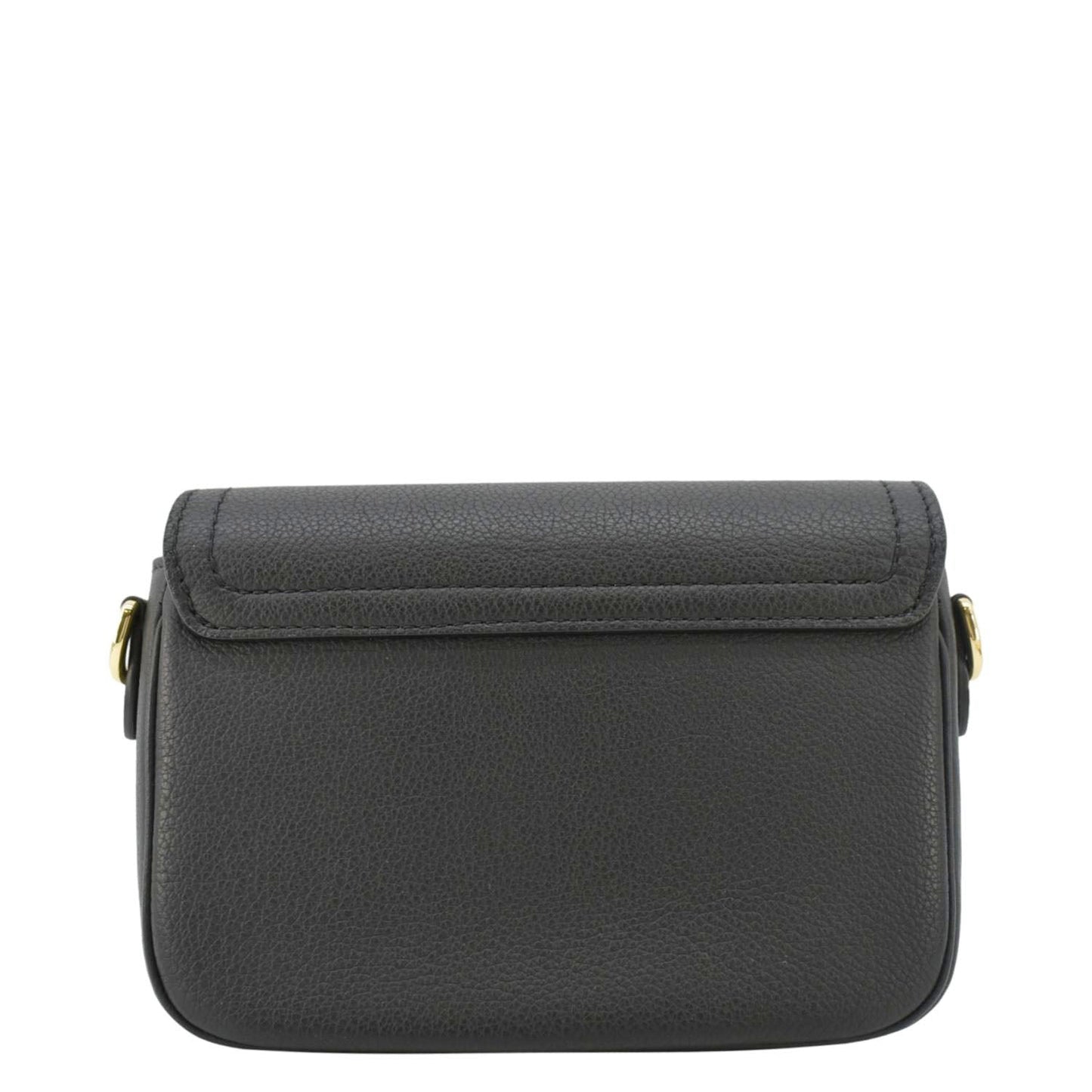 LOUIS VUITTON Lockme Tender Grained Calfskin Leather Shoulder Bag Black