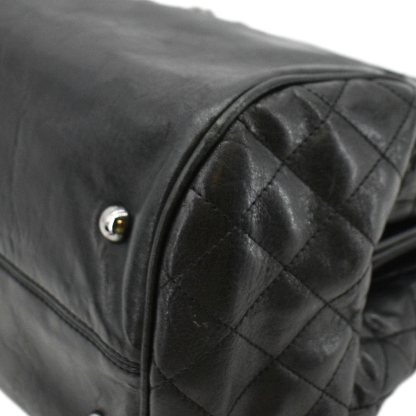 CHANEL Perfect Day Large Leather Tote Bag Black