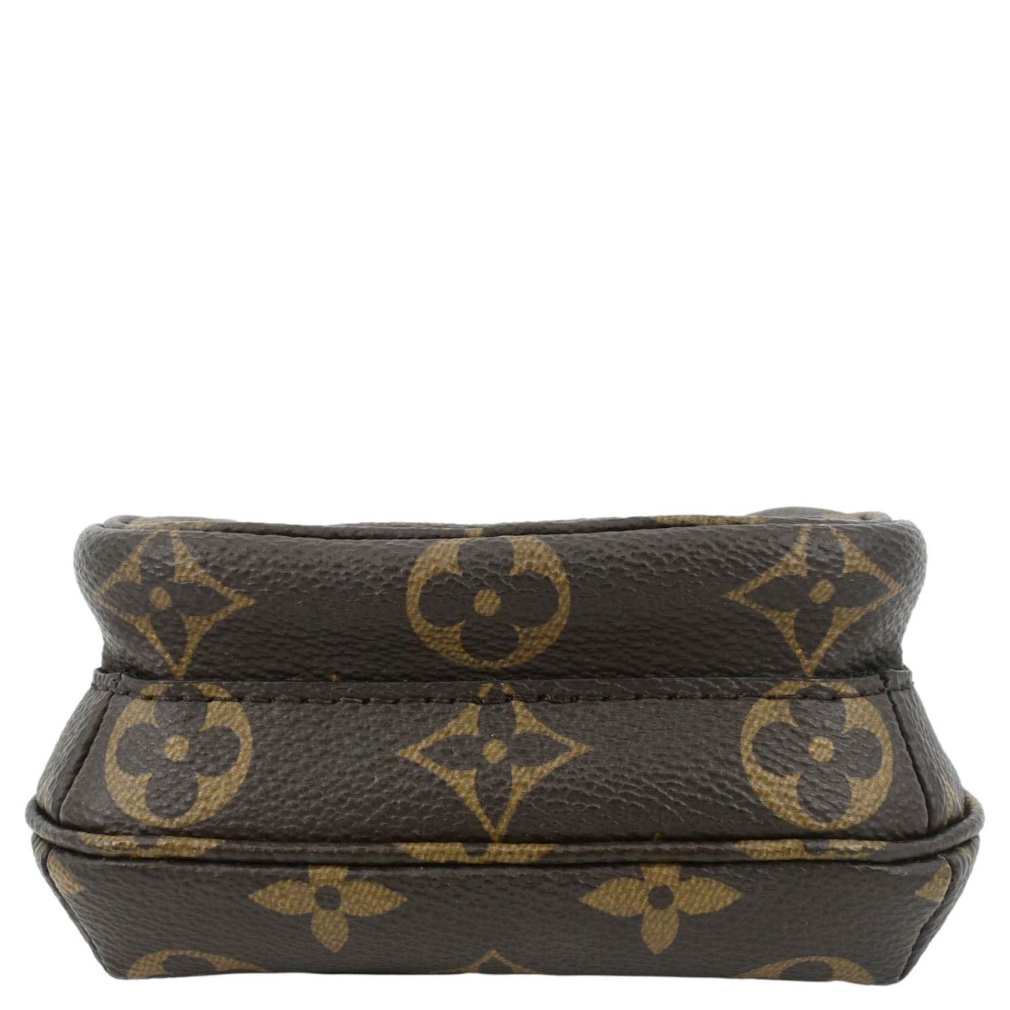 LOUIS VUITTON Utility Phone Sleeve Monogram Canvas Crossbody Bag Brown