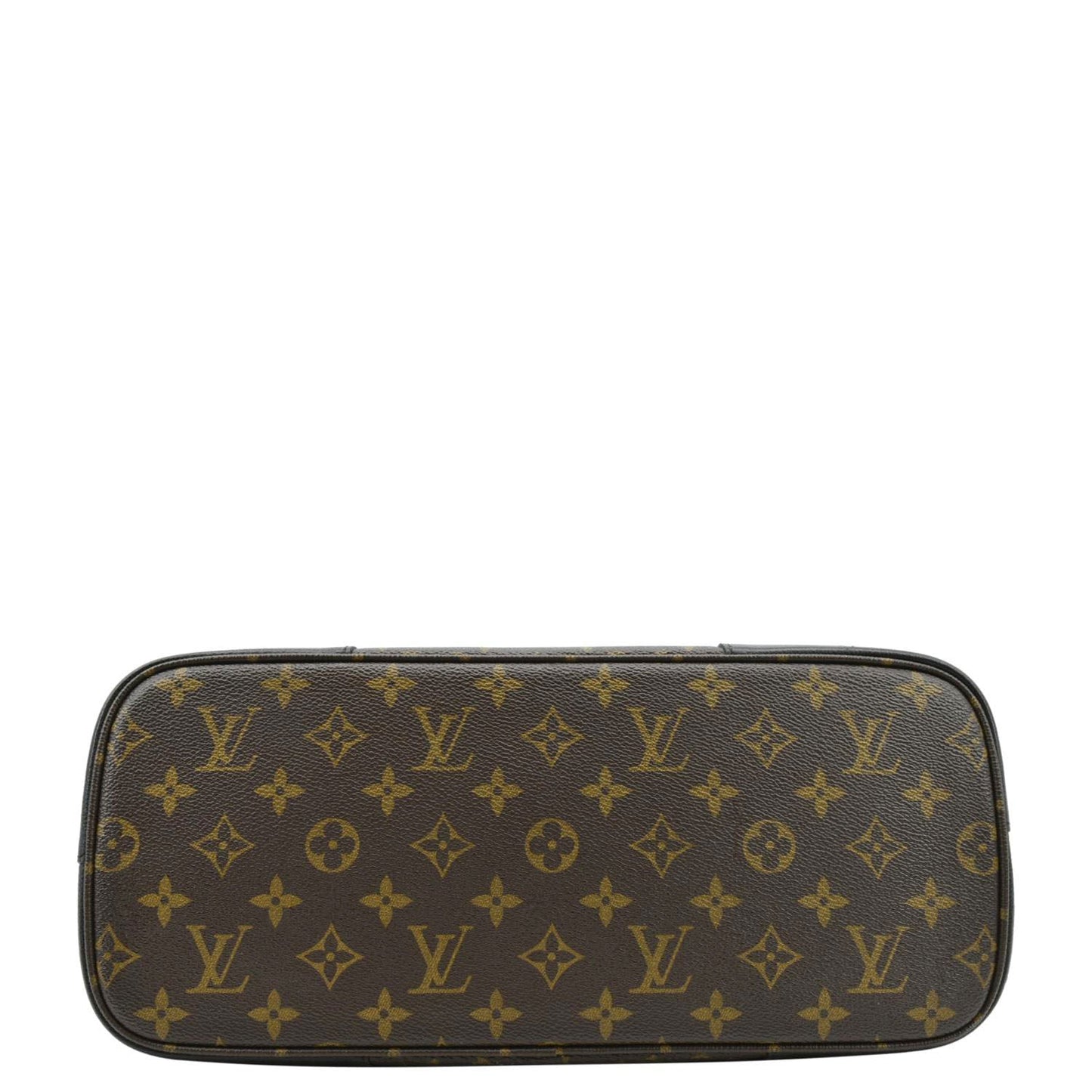 LOUIS VUITTON Flandrin Monogram Canvas Tote Shoulder Bag Brown
