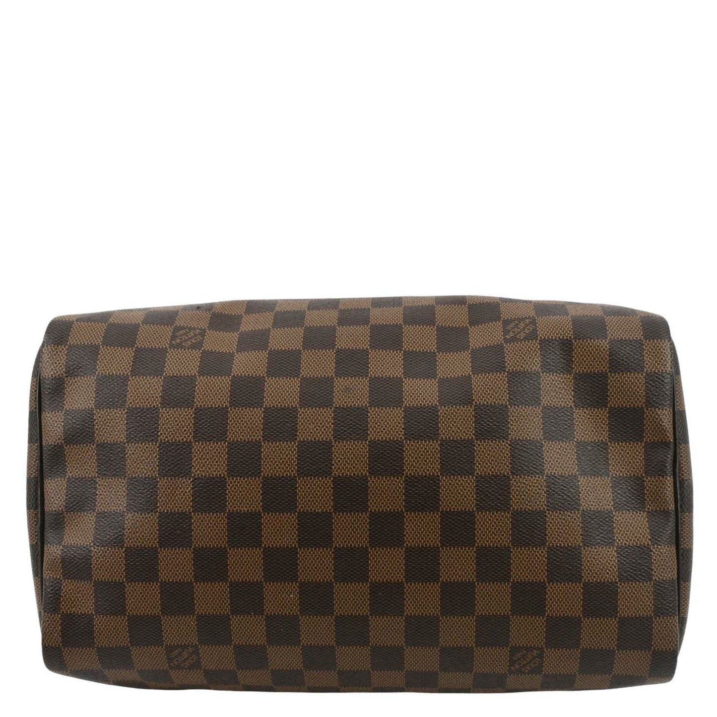 LOUIS VUITTON Speedy 30 Damier Ebene Satchel Bag Brown