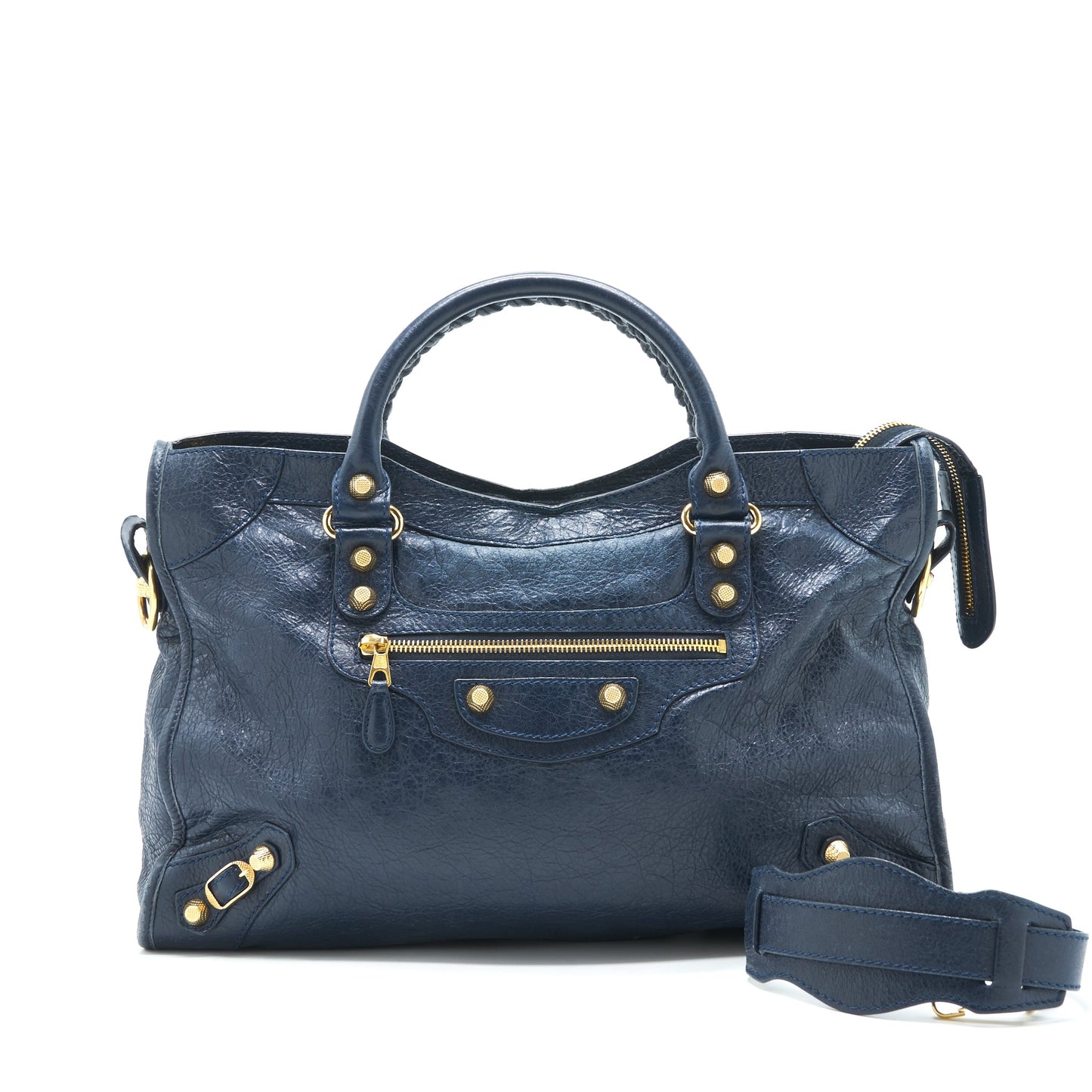 Balenciaga classic city Purse Navy