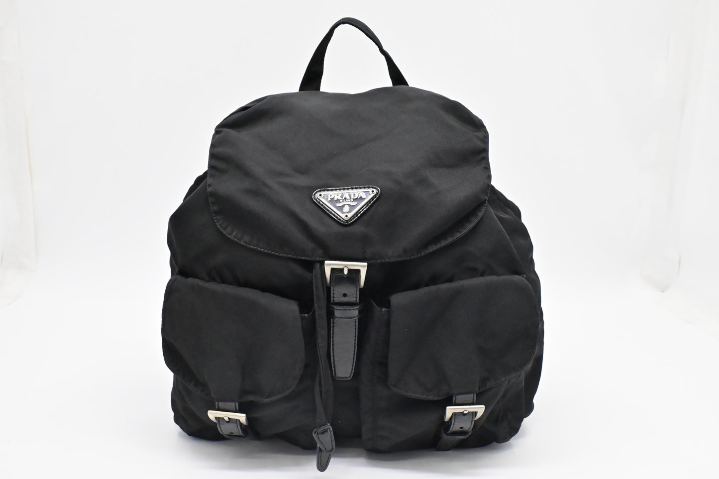 Prada Backpack in Black Nylon