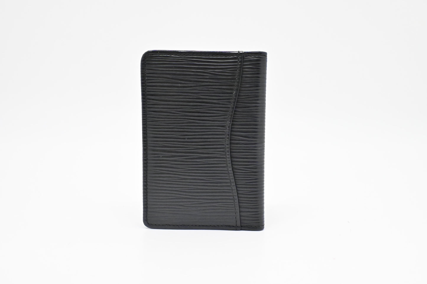 Louis Vuitton Card Case in Black Epi Leather