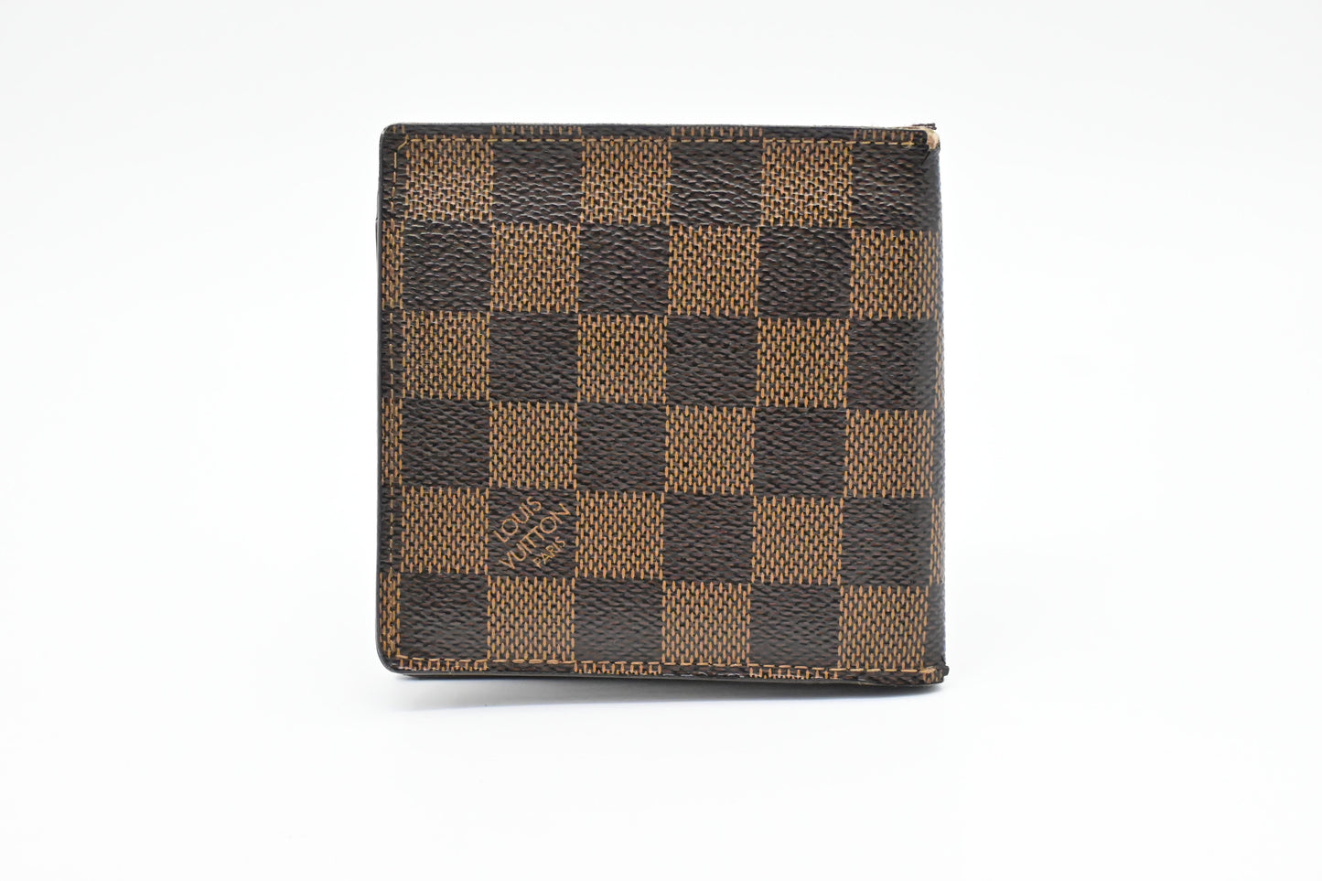 Louis Vuitton Marco Wallet in Damier Ebene Canvas