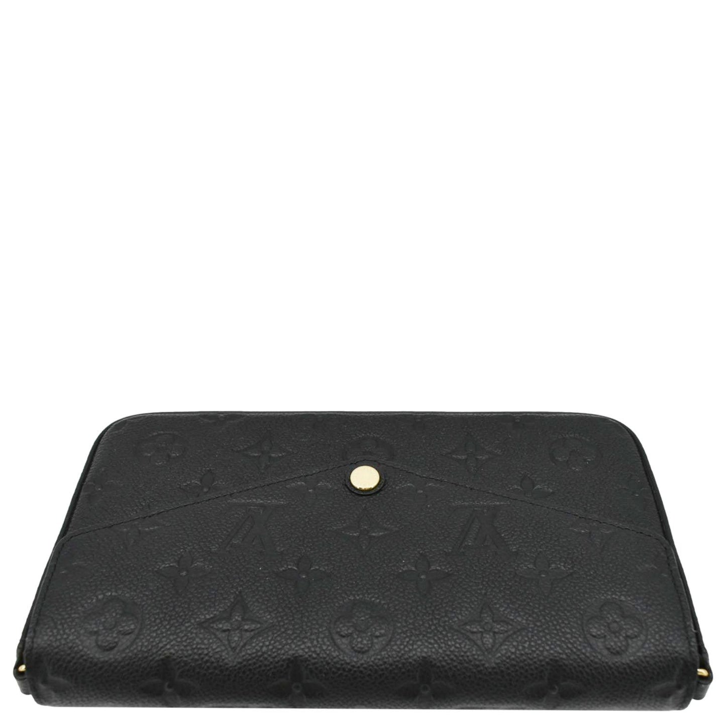 LOUIS VUITTON Felicie Monogram Empreinte Pochette Shoulder Bag Black