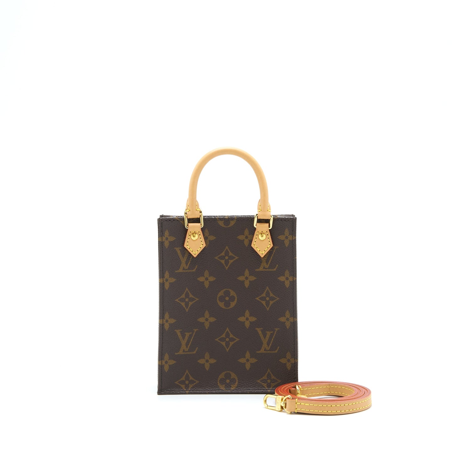 Louis Vuitton Petit Sac Plat Monogram Canvas