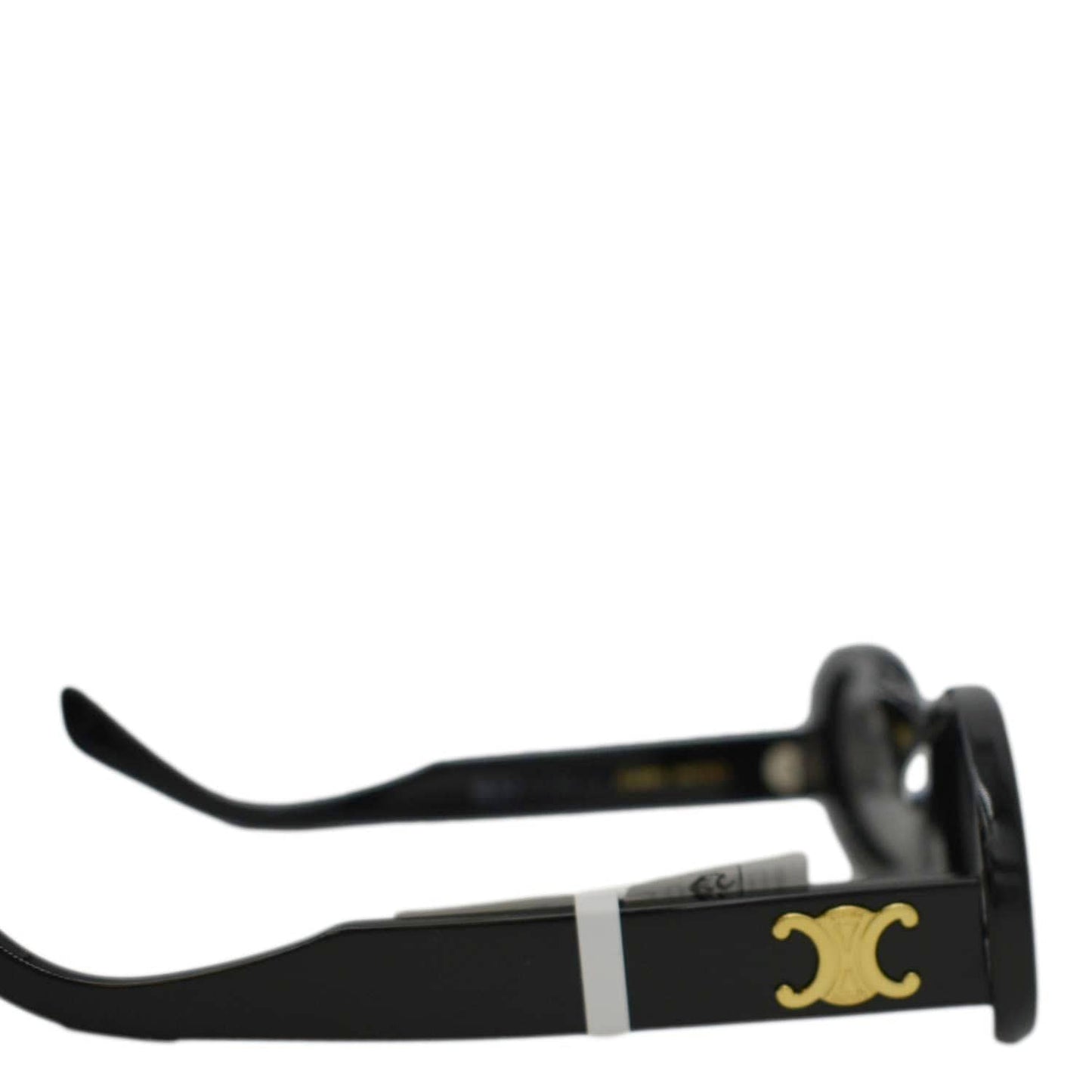 CELINE Triomphe 01 Acetate Sunglasses Black