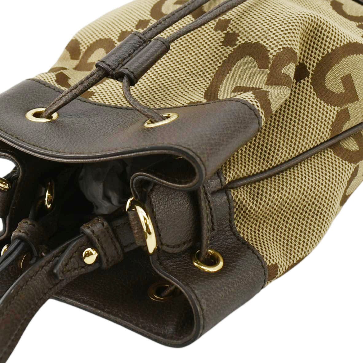 GUCCI Ophidia Small GG Supreme Canvas Bucket Bag Beige 550621