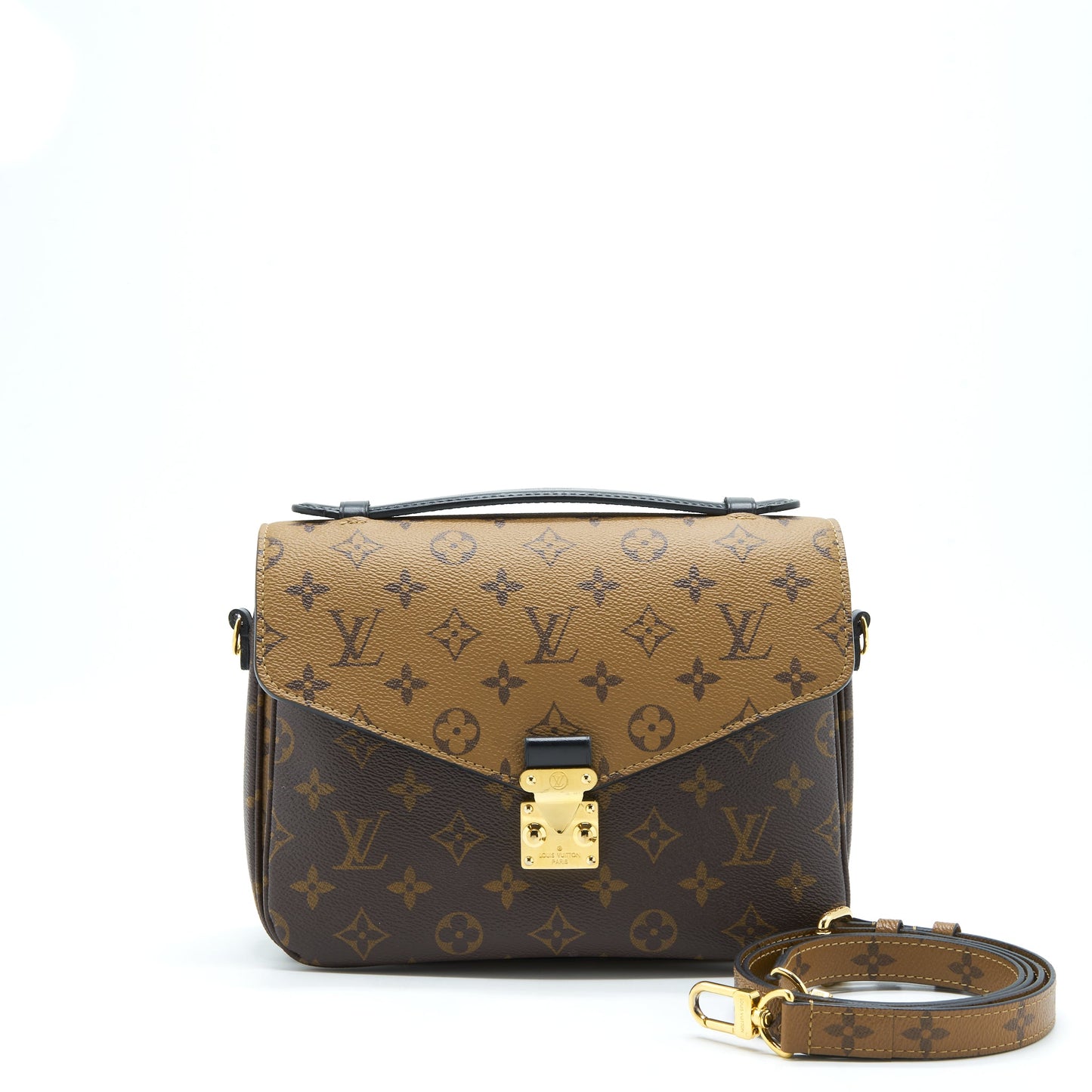 Louis Vuitton Pochette Metis Monogram Reverse Canvas