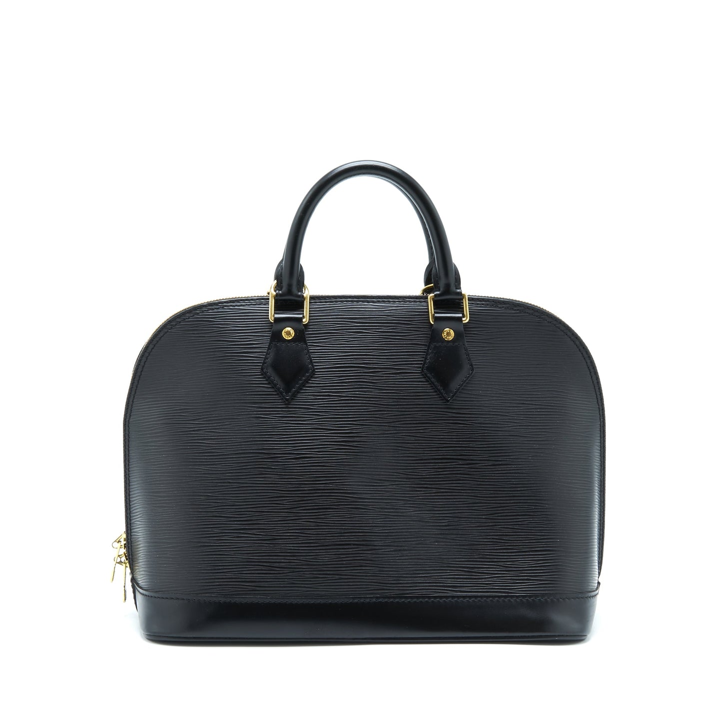 Louis Vuitton Alma Purse Epi Black