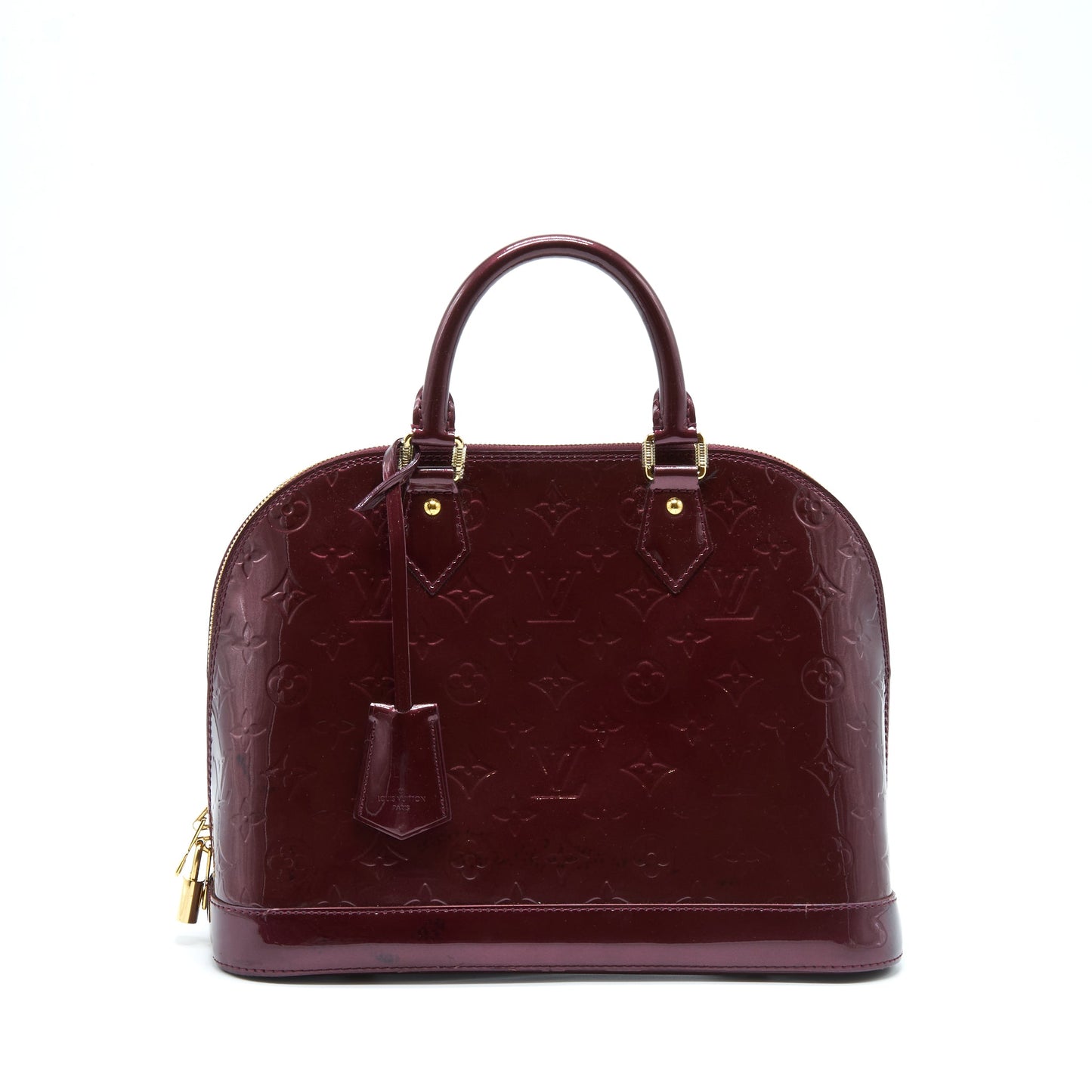 Louis Vuitton Alma Patent Amarante