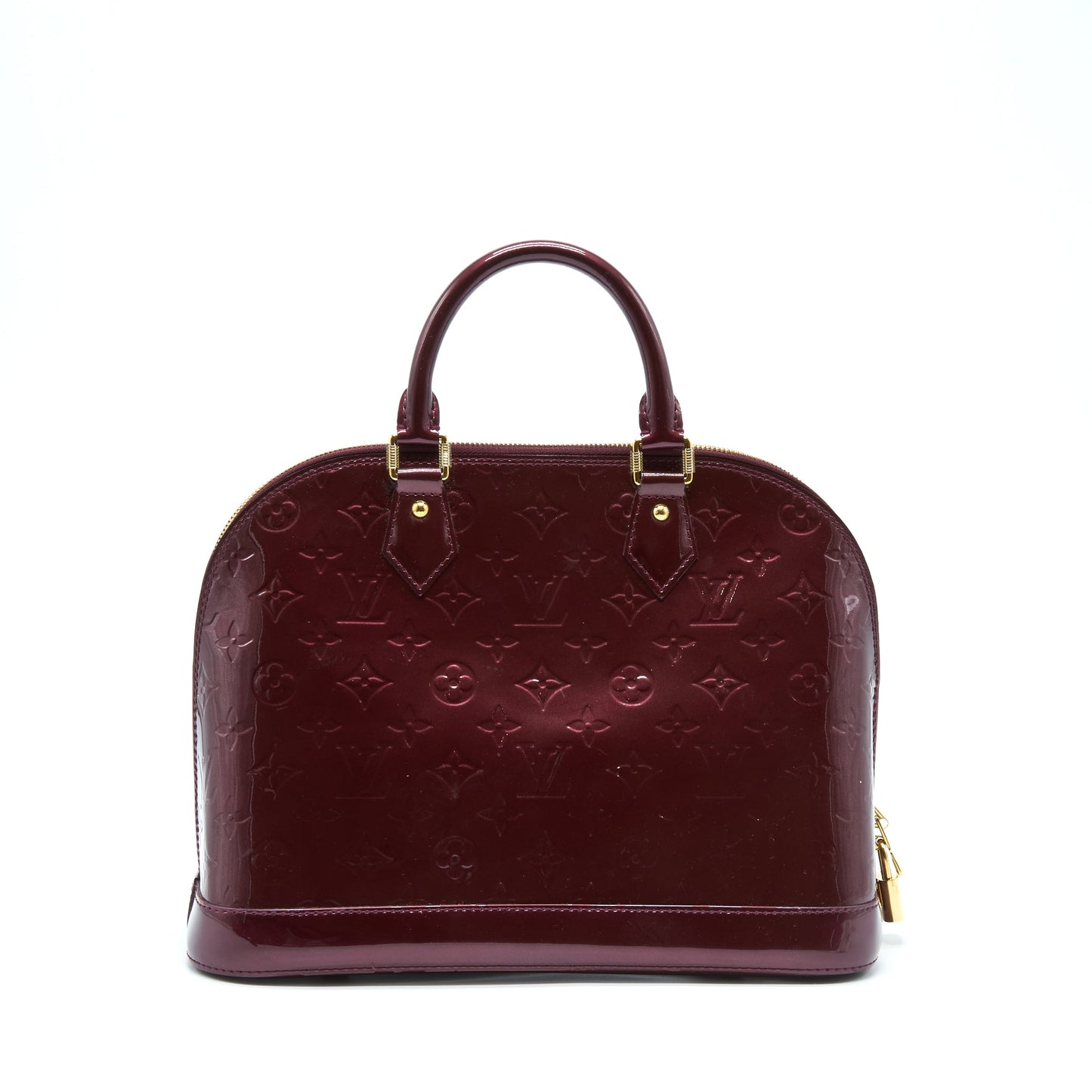 Louis Vuitton Alma Patent Amarante