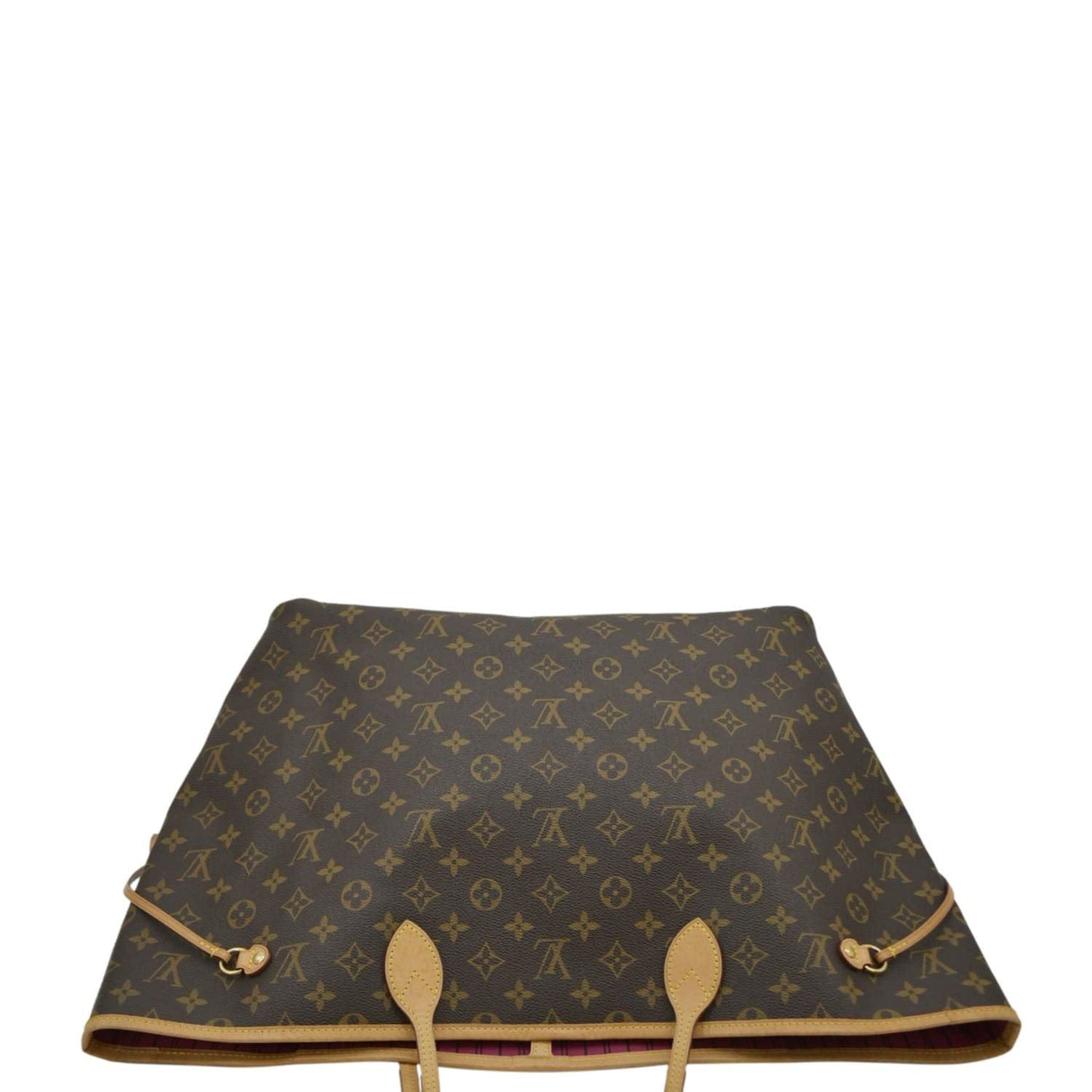 LOUIS VUITTON Neverfull GM Monogram Canvas Tote Bag Brown