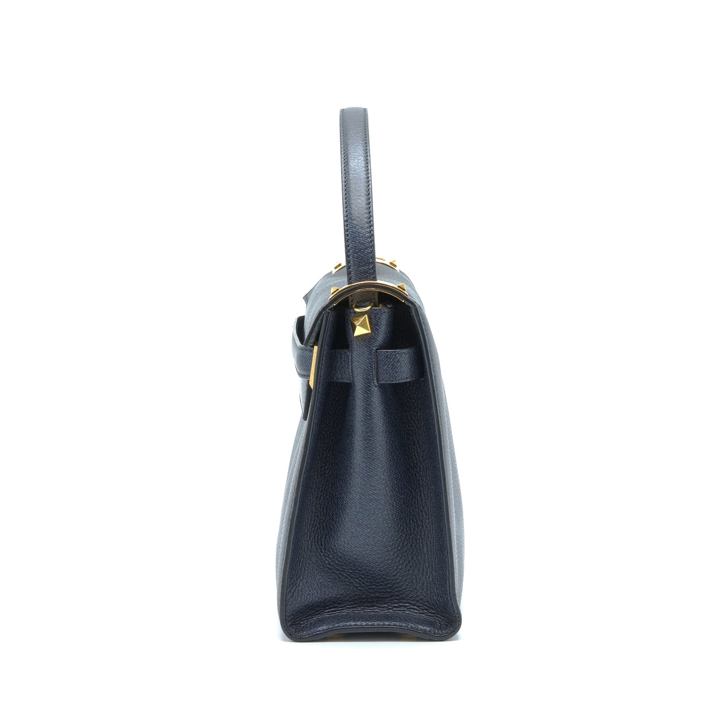 Valentino My Rockstud Tote Purse Navy