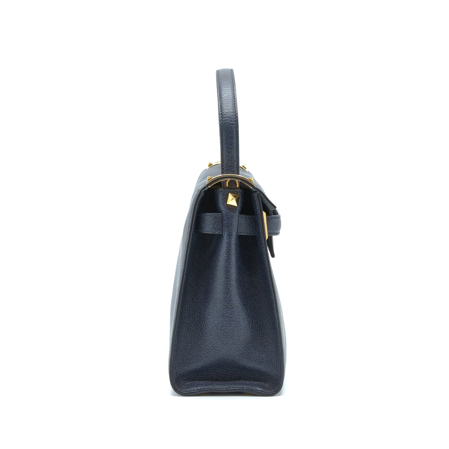 Valentino My Rockstud Tote Purse Navy
