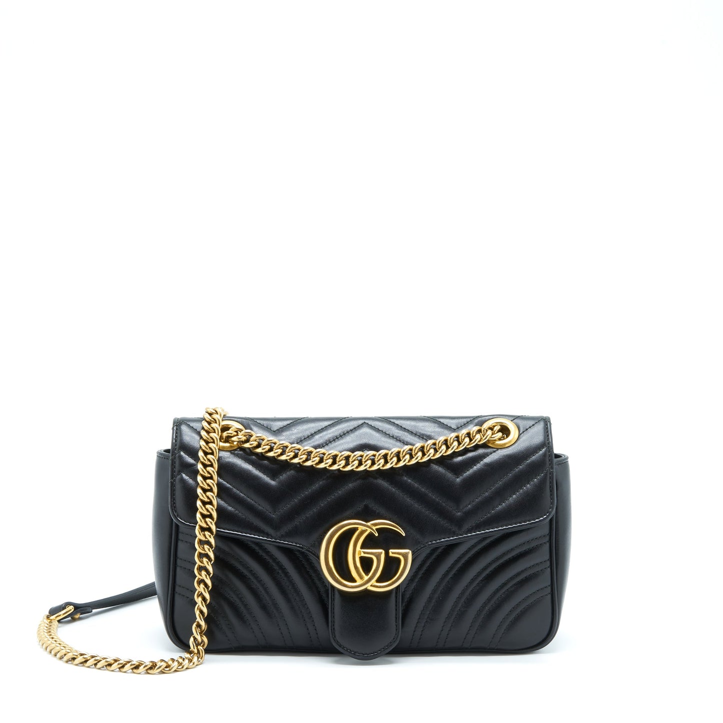 Gucci Small Marmont Purse Black