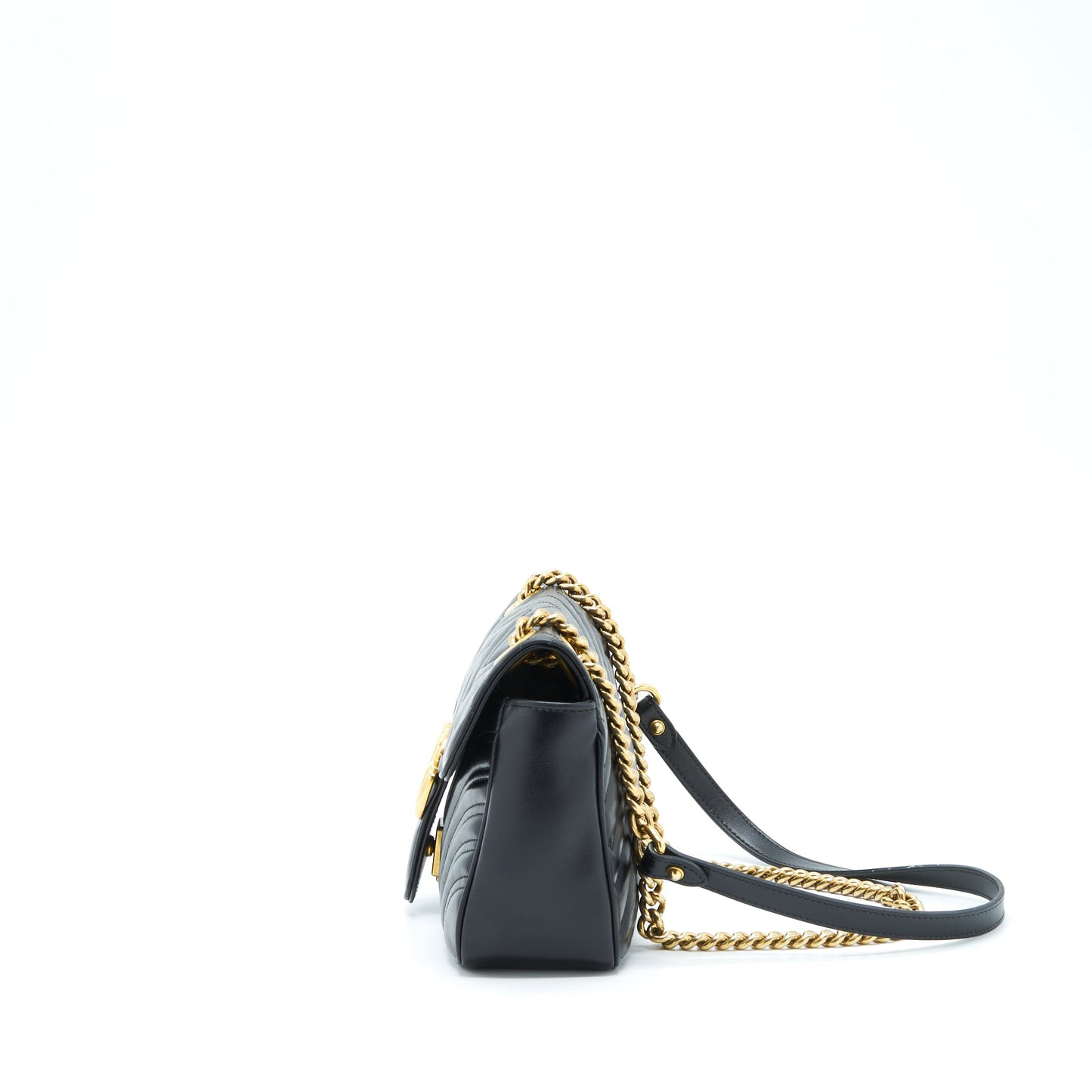 Gucci Small Marmont Purse Black