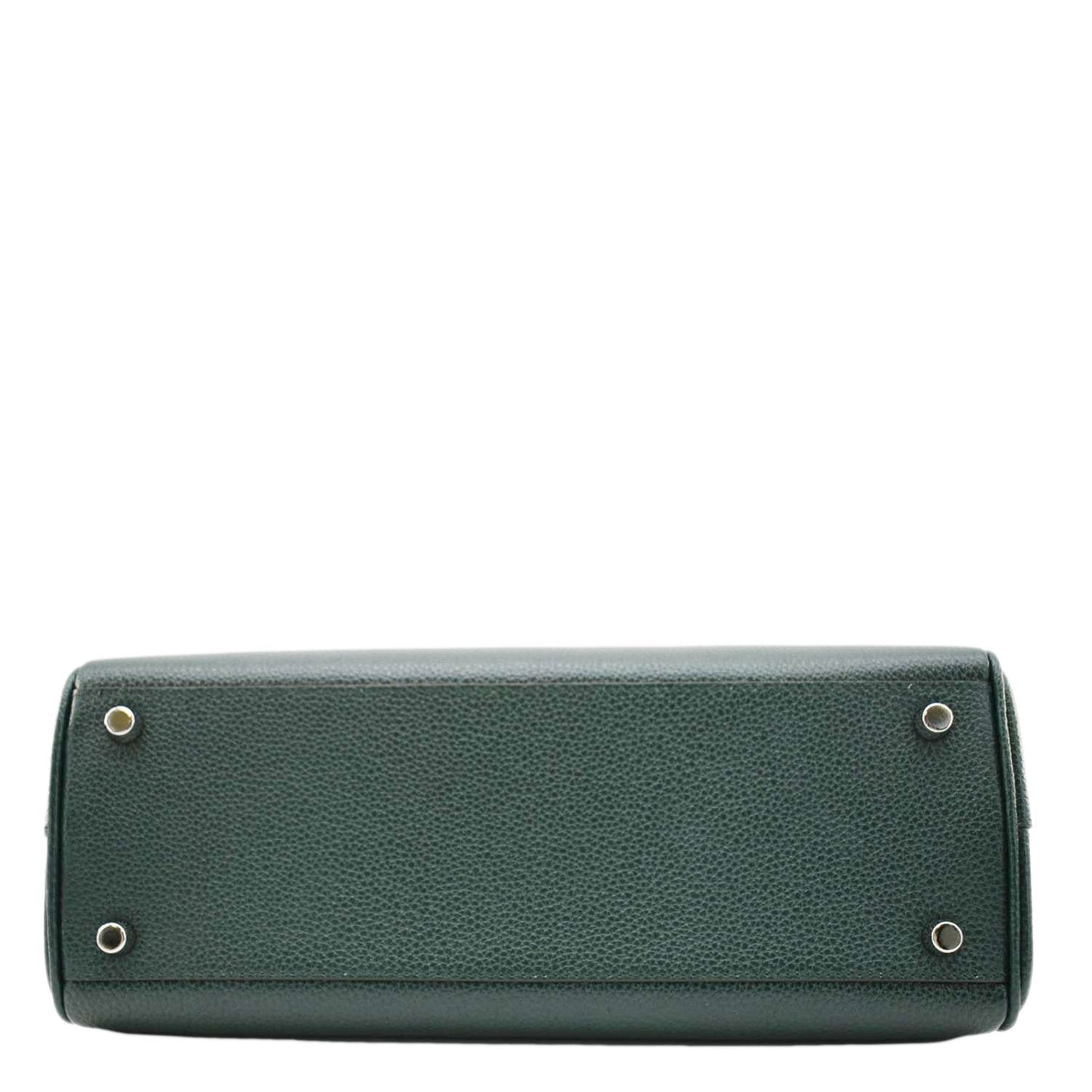 GUCCI Zumi Small Leather Top Handle Shoulder Bag Green 569712