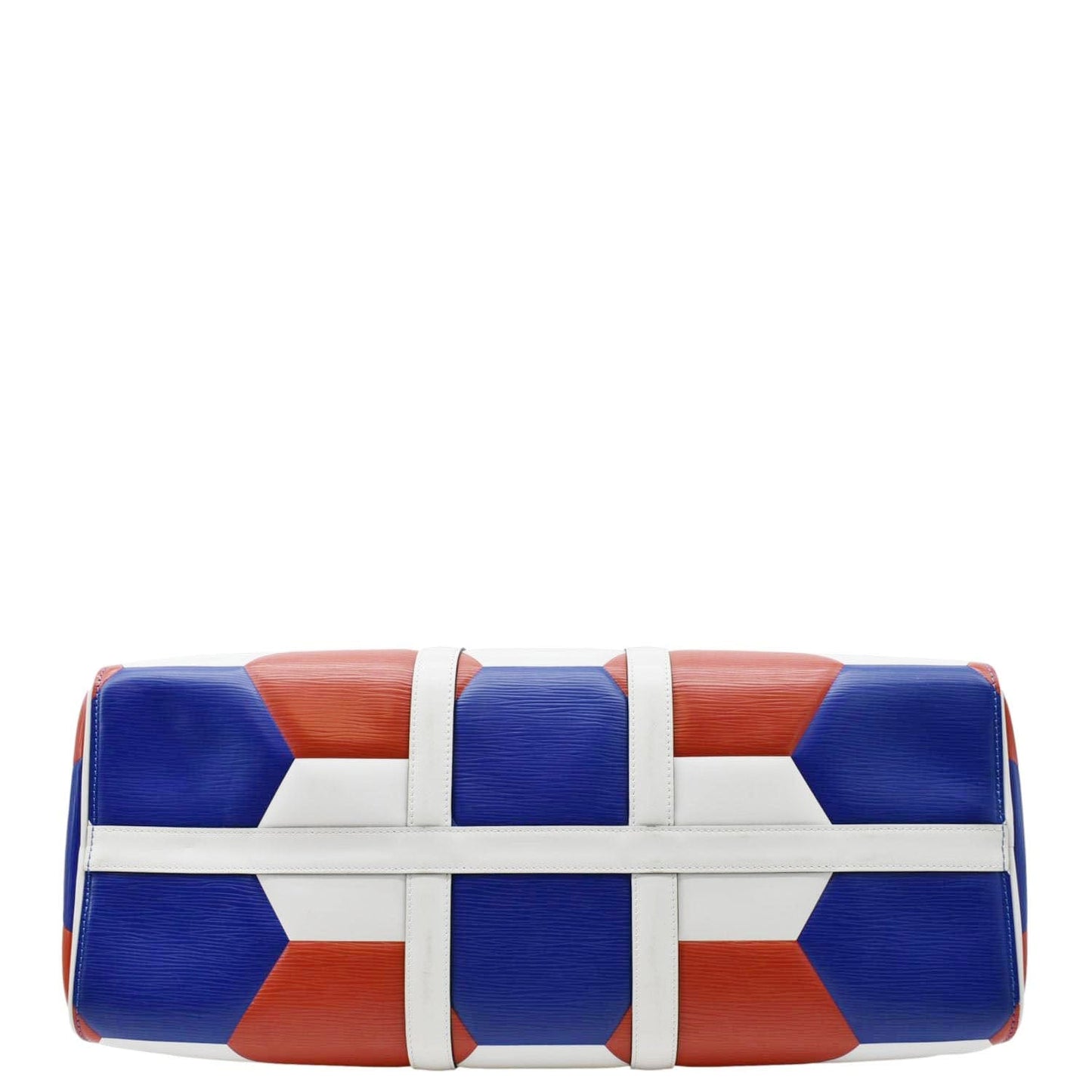 LOUIS VUITTON Keepall 50 FIFA Cup Bandouliere Leather Travel Bag Multicolor
