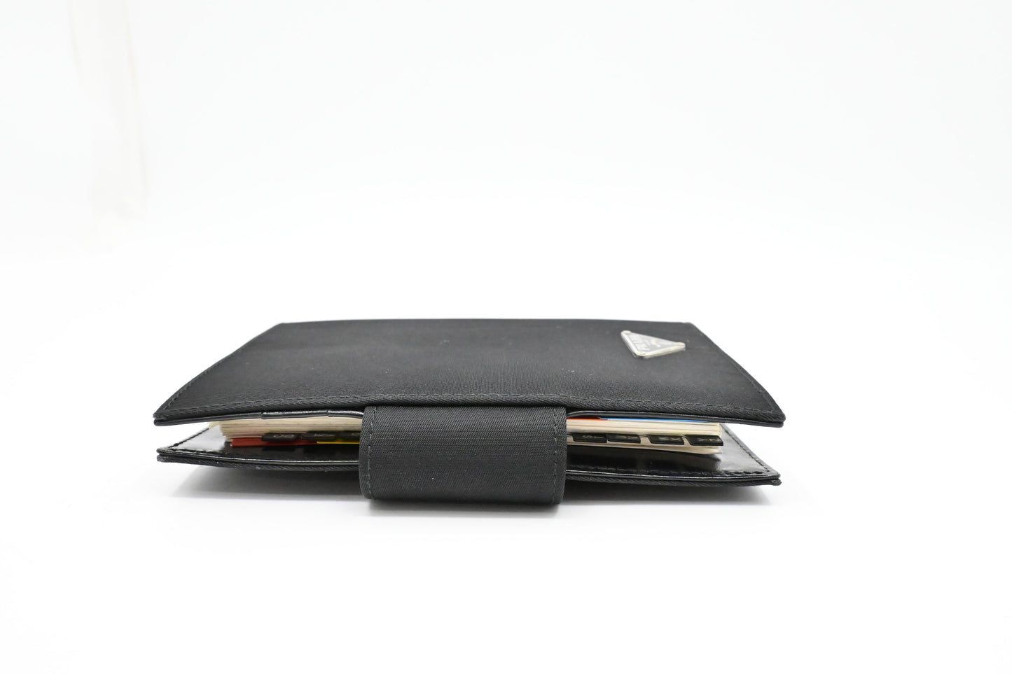 Prada Agenda in Black Nylon Canvas