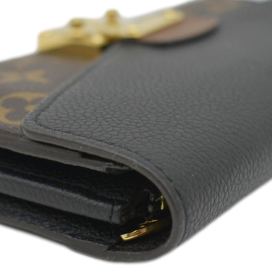 LOUIS VUITTON Pallas Monogram Canvas Wallet Brown