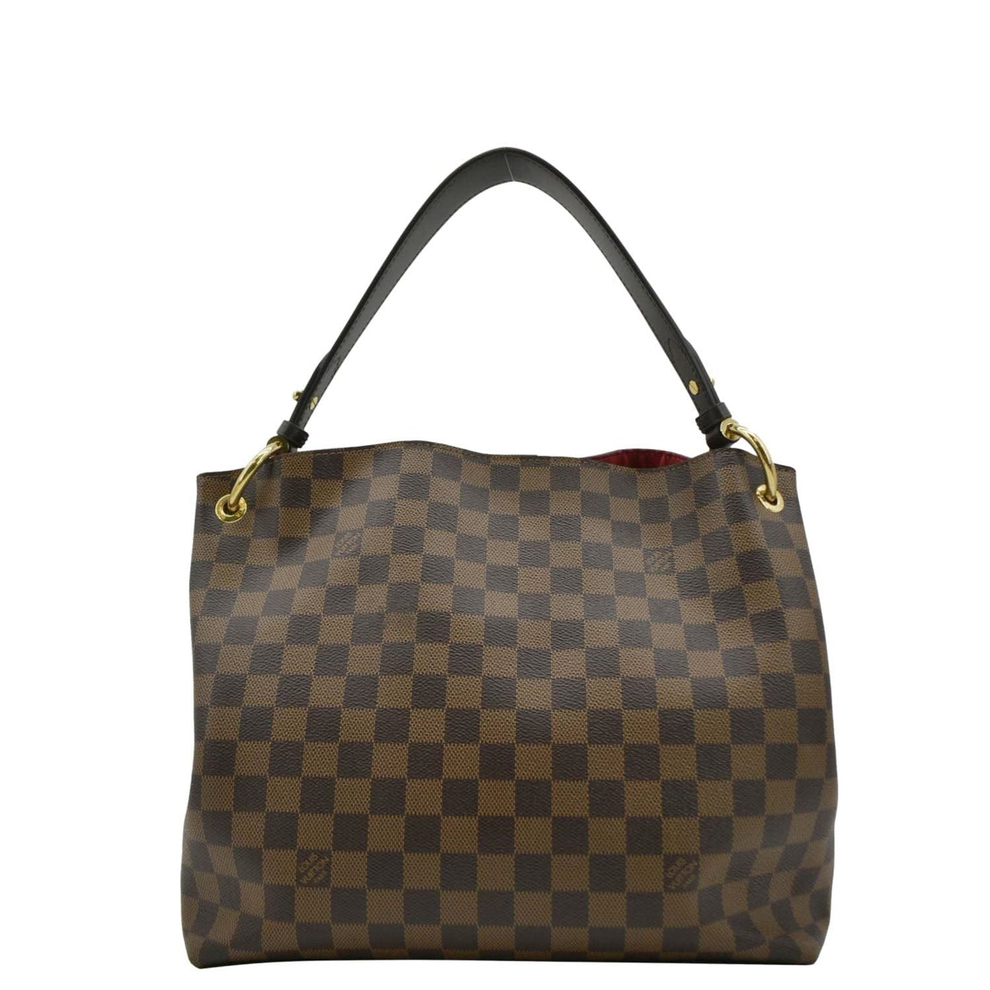 LOUIS VUITTON Graceful PM Damier Ebene Shoulder Bag Brown