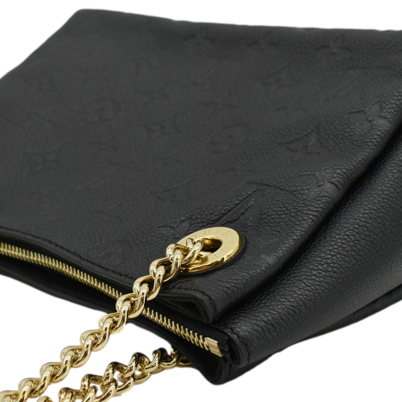 LOUIS VUITTON Surene BB  Empreinte Leather Shoulder Bag Black