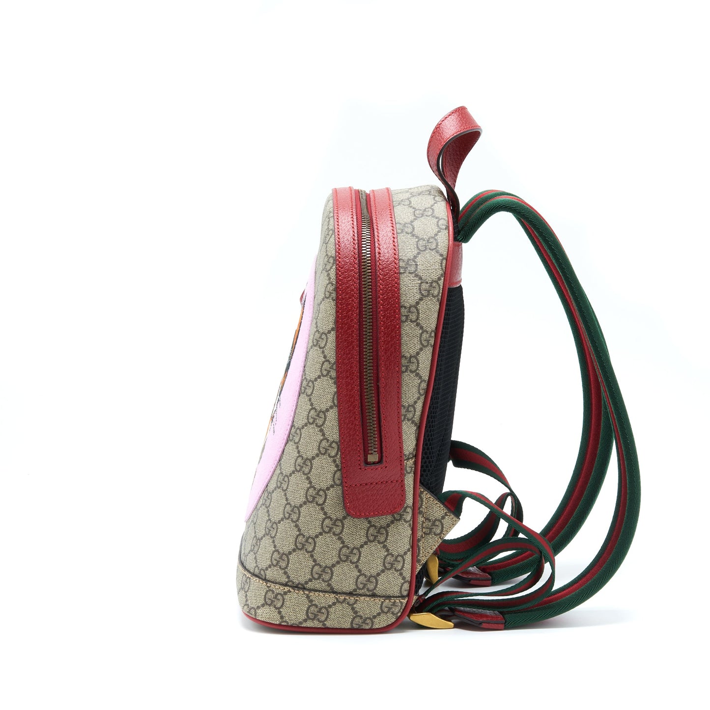 Gucci Cat Print Supreme Backpack Pink/Red/Multicolour