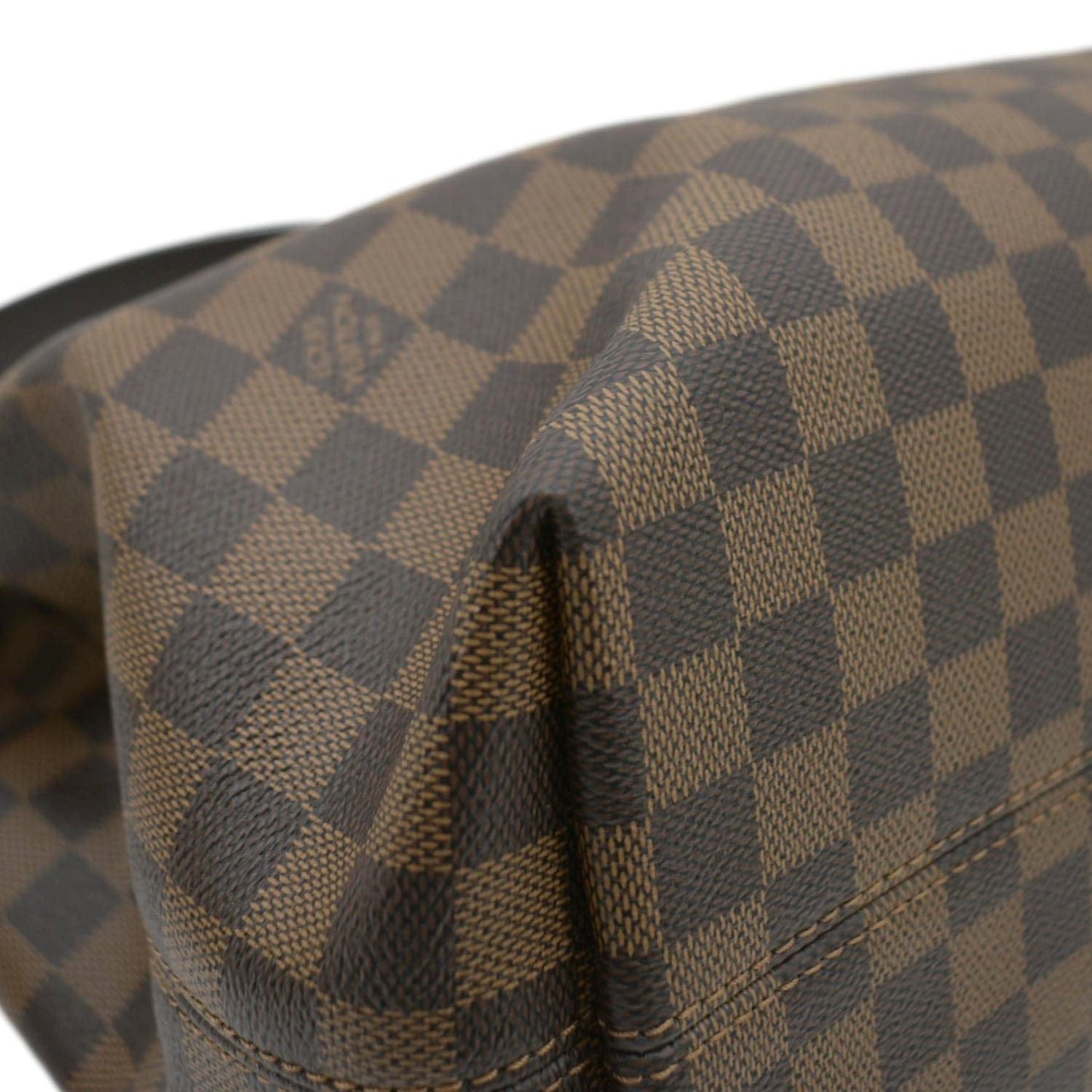LOUIS VUITTON Graceful MM Damier Ebene Shoulder Bag Brown