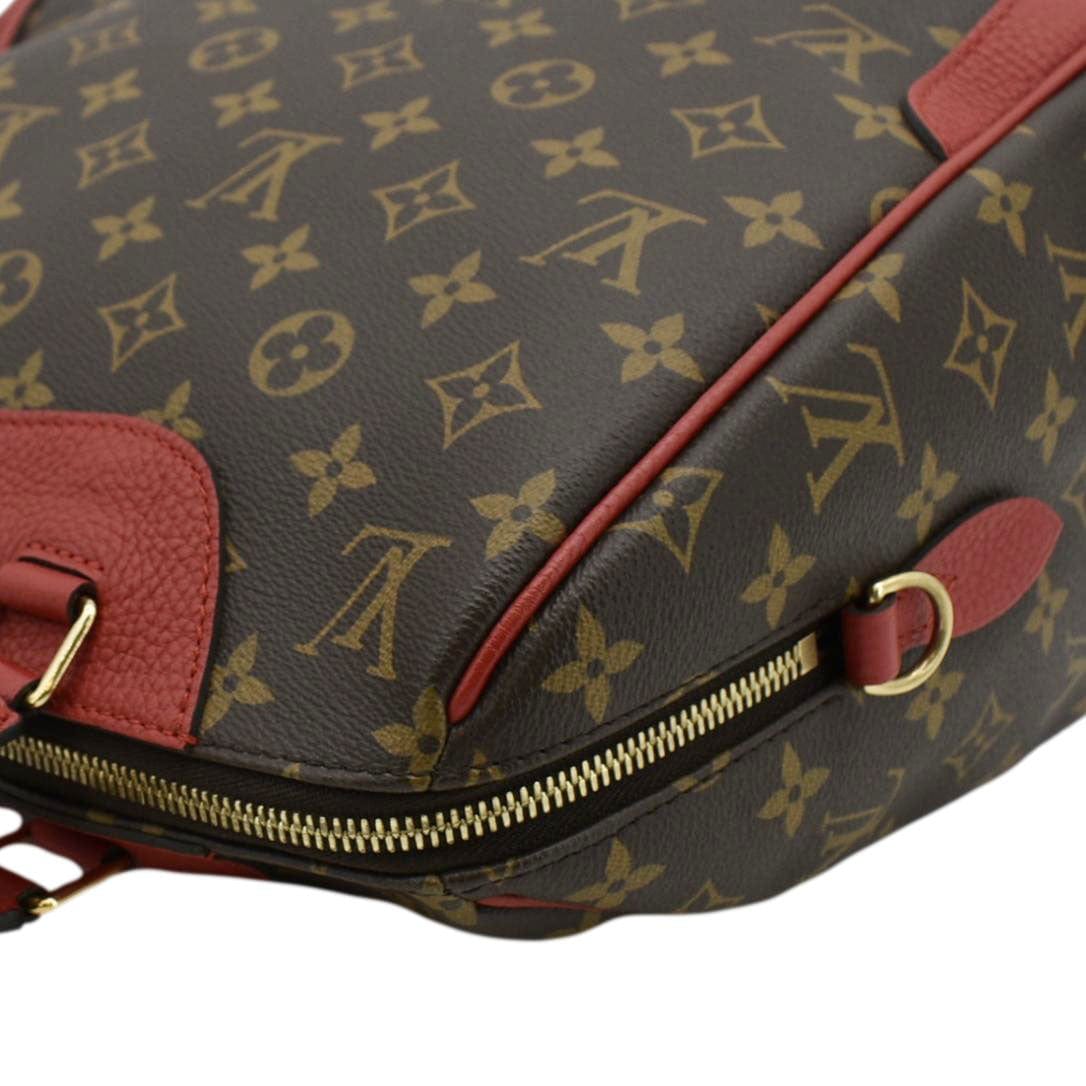 LOUIS VUITTON Retiro NM Monogram Canvas 2Way Shoulder Bag Red