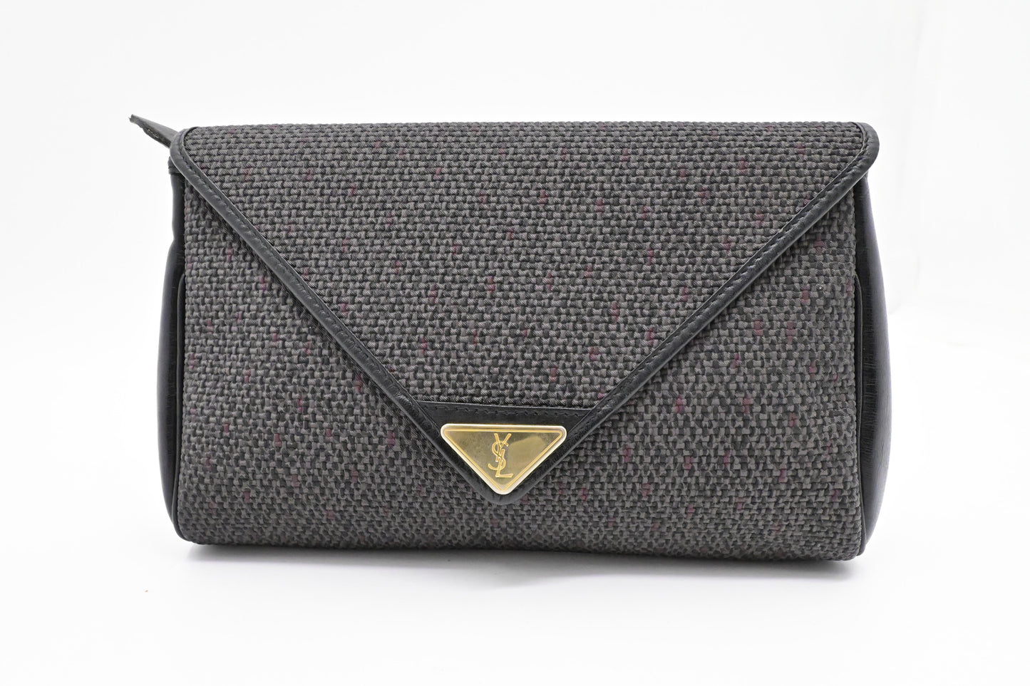 YSL Saint Laurent Pouch in Coated Canvas